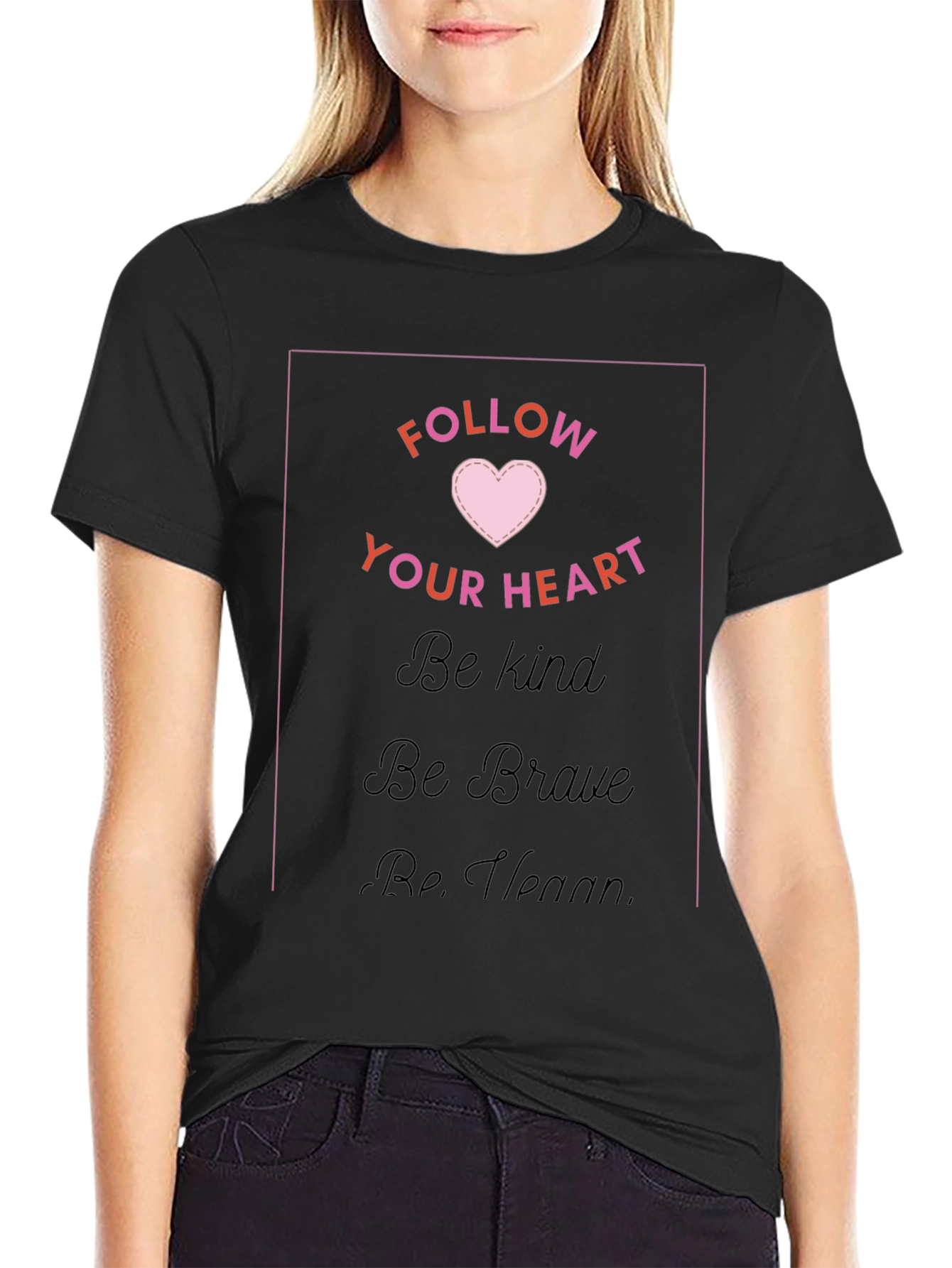 Follow Your Heart Graphic T-Shirt