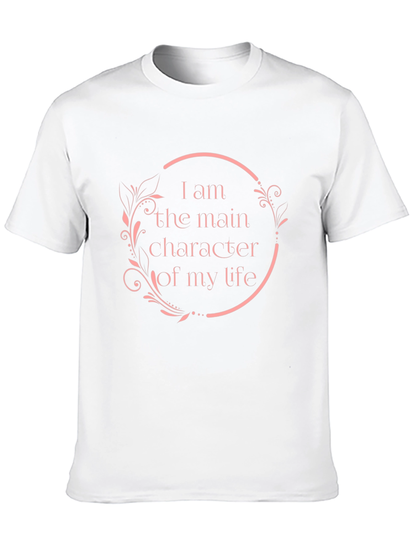 Main Character T-Shirt - Black Cotton Tee