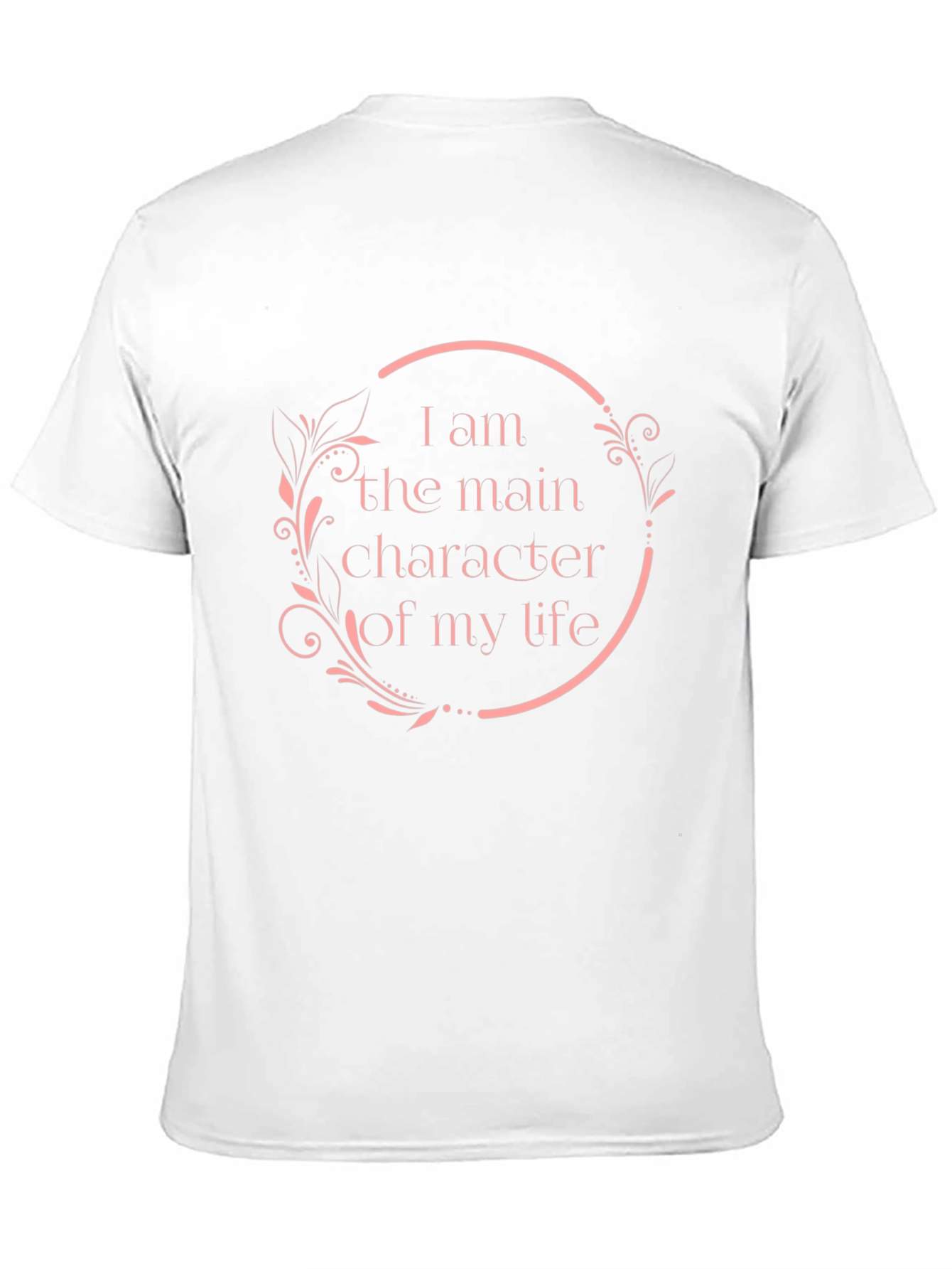 Main Character T-Shirt - Black Cotton Tee
