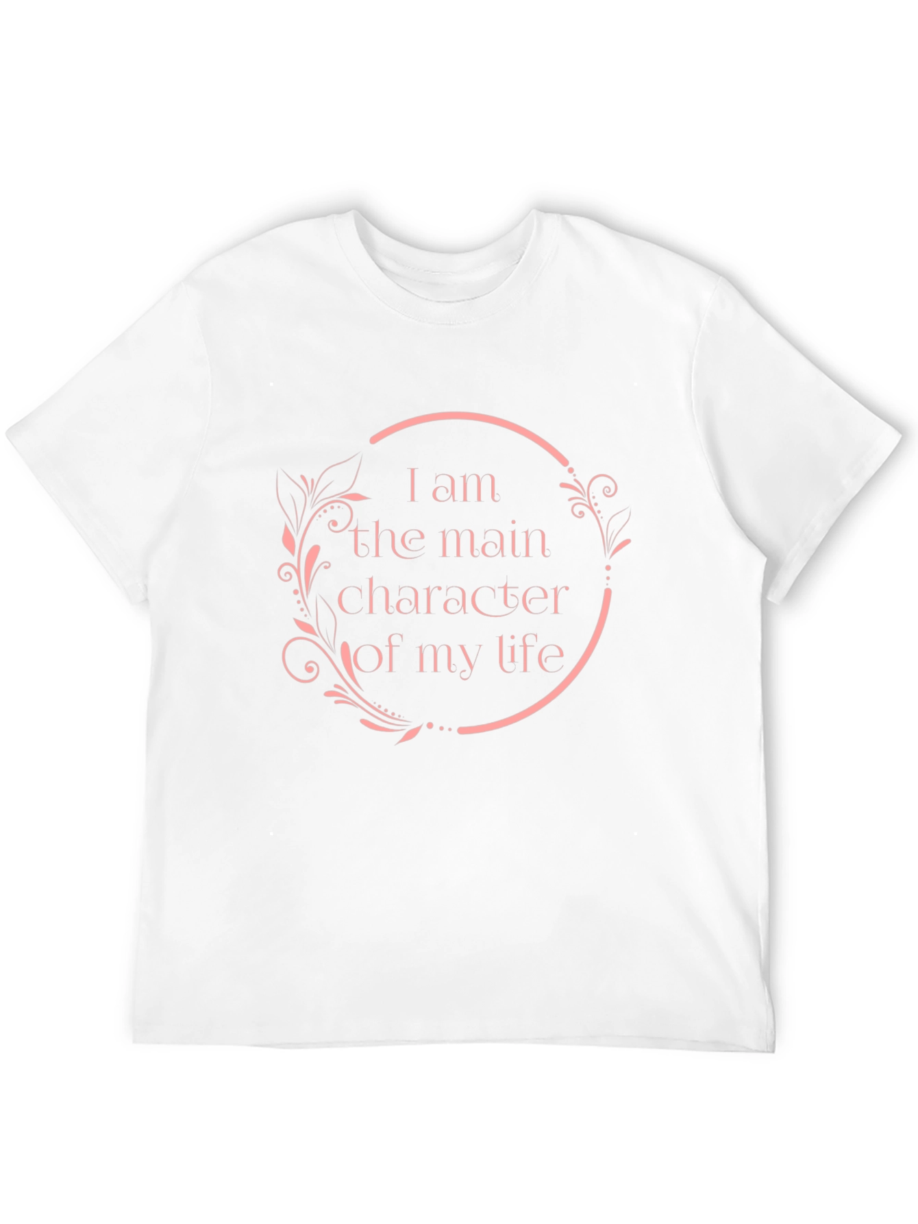 Main Character T-Shirt - Black Cotton Tee