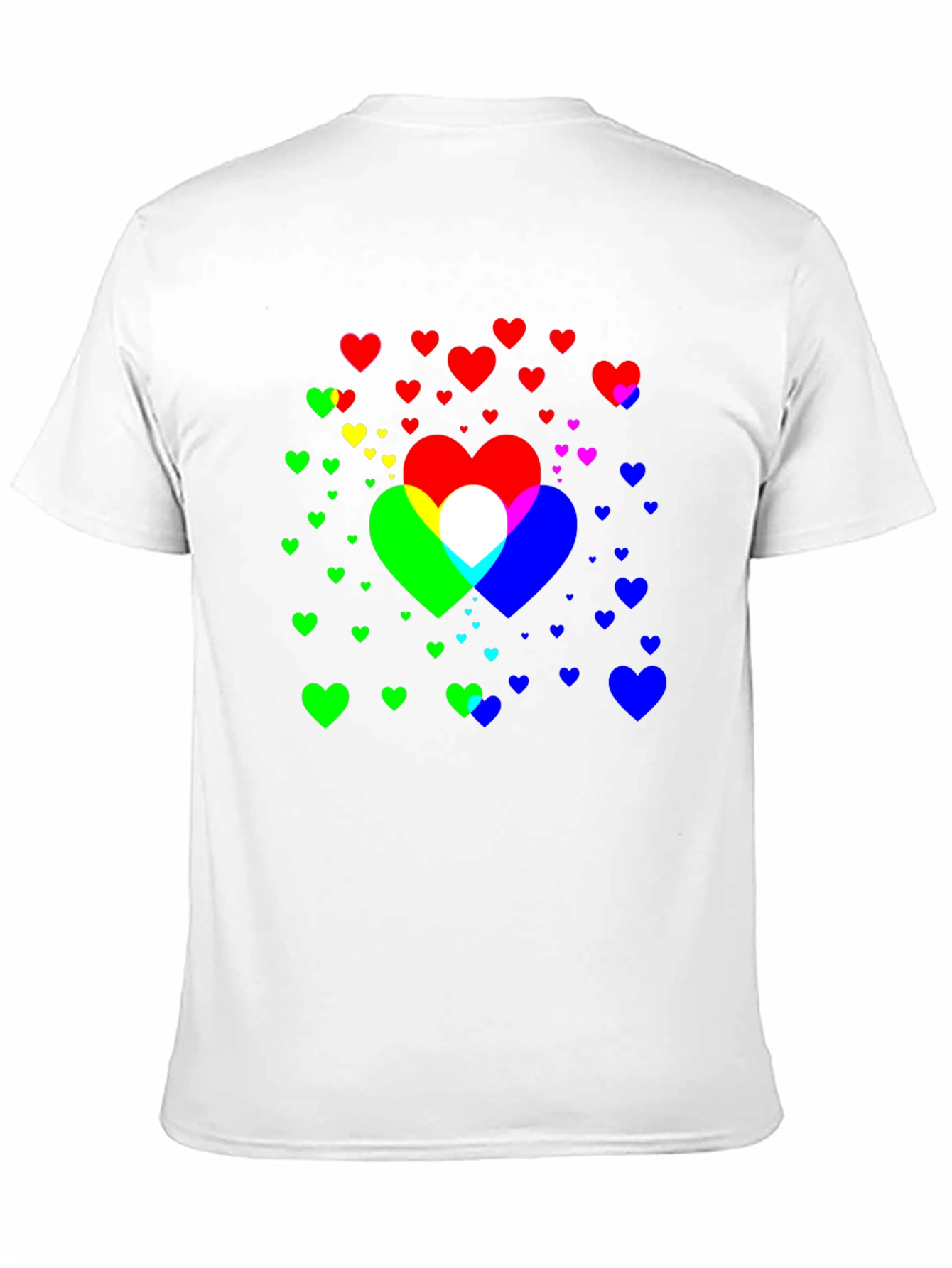 Heart Graphic Black Tee