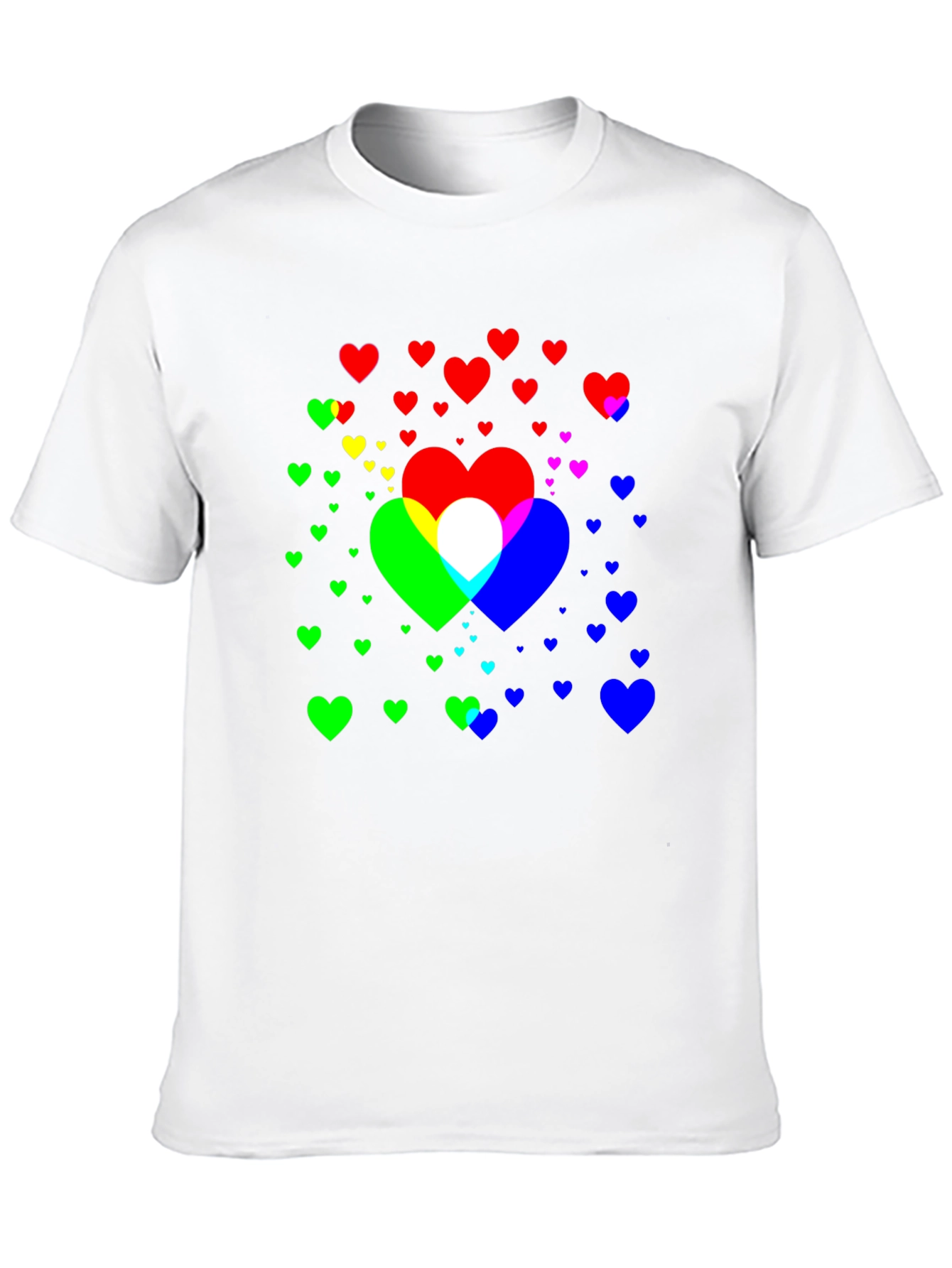 Heart Graphic Black Tee