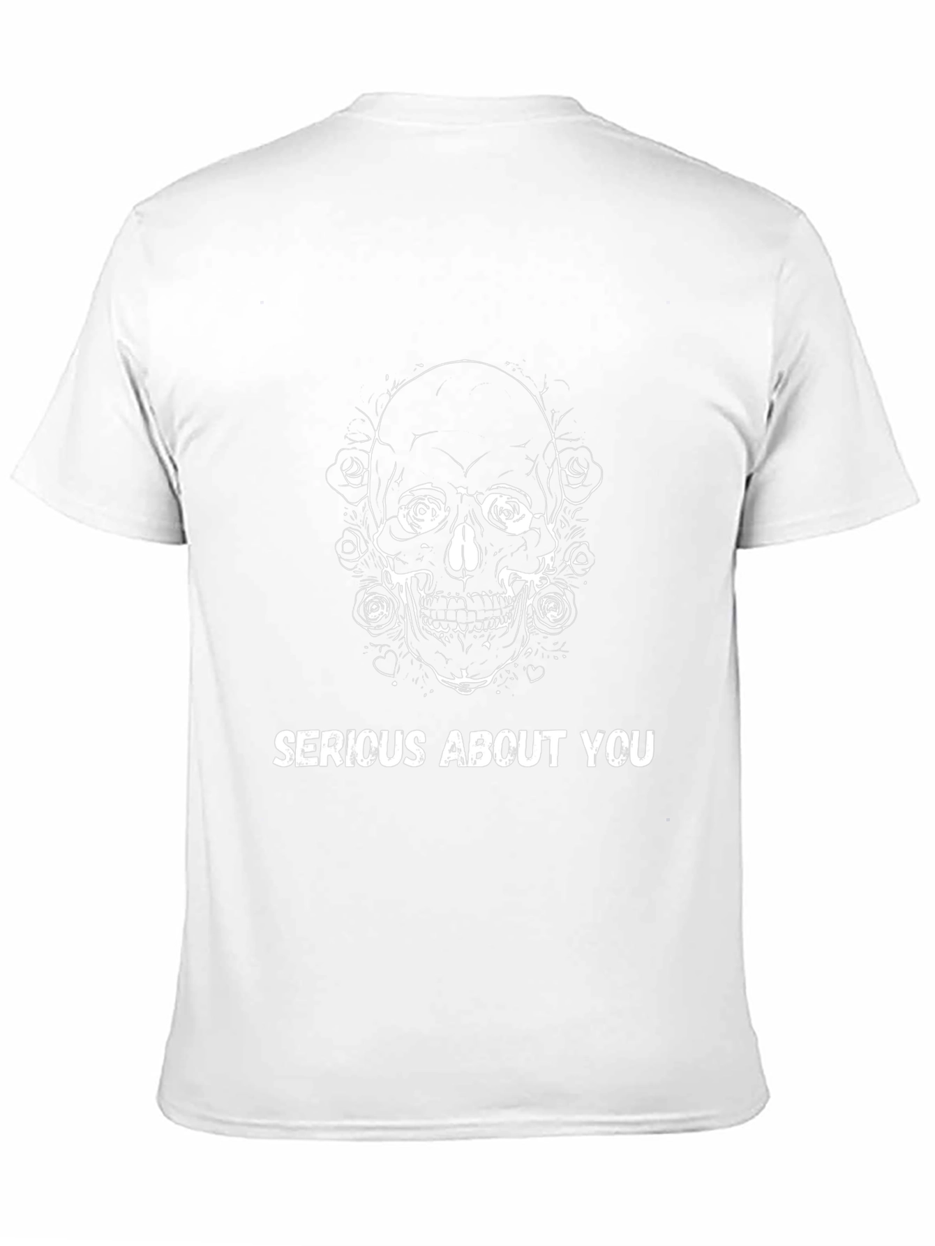 Skull & Roses Graphic T-Shirt - Serious About You