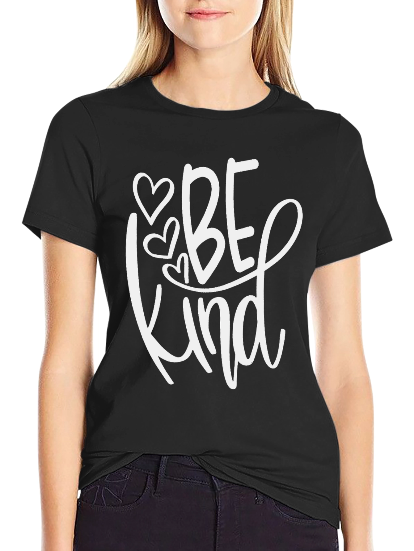 Be Kind Graphic Tee - Classic Crew Neck