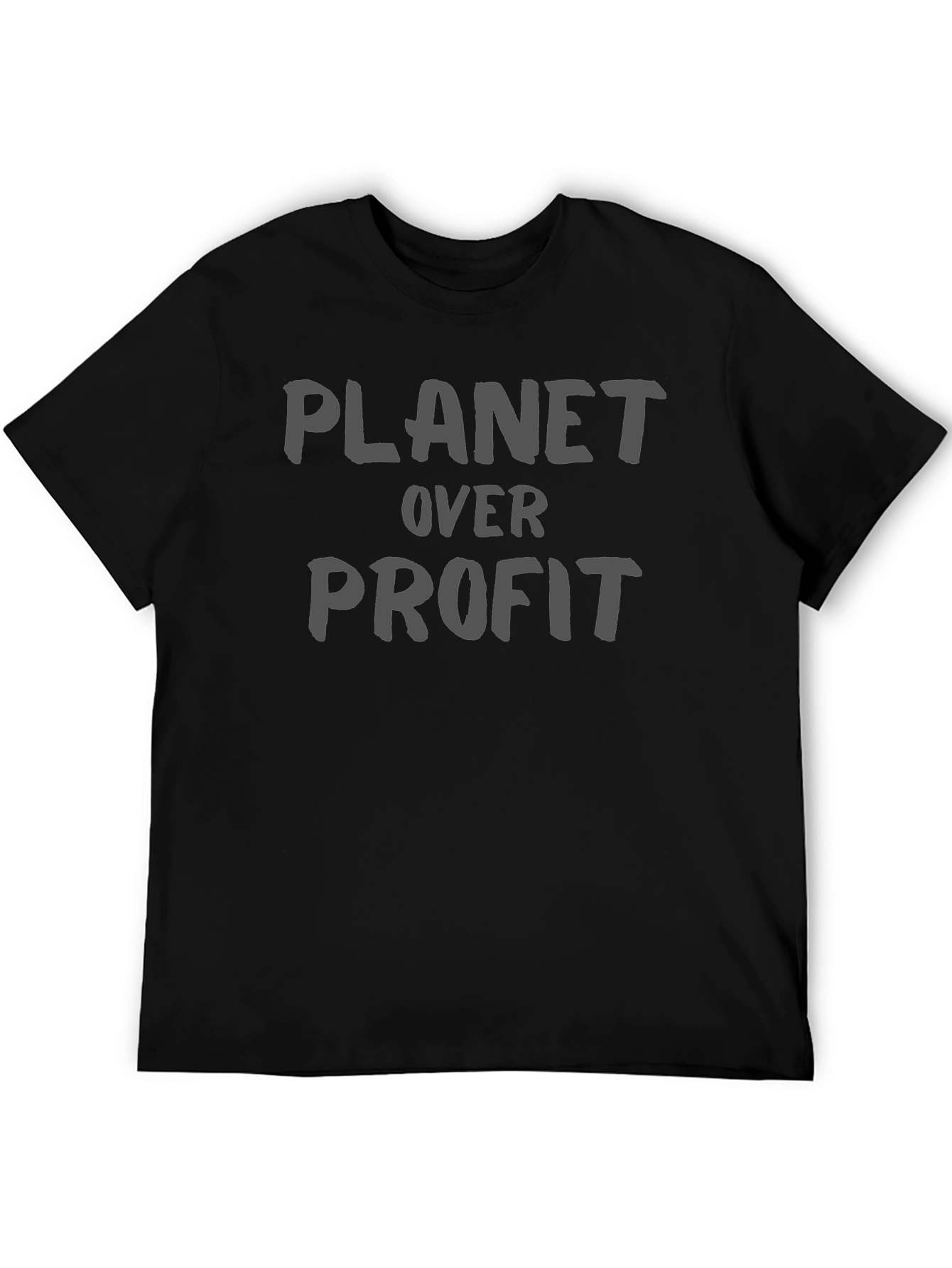 Planet Over Profit Graphic Tee - Eco Conscious Design