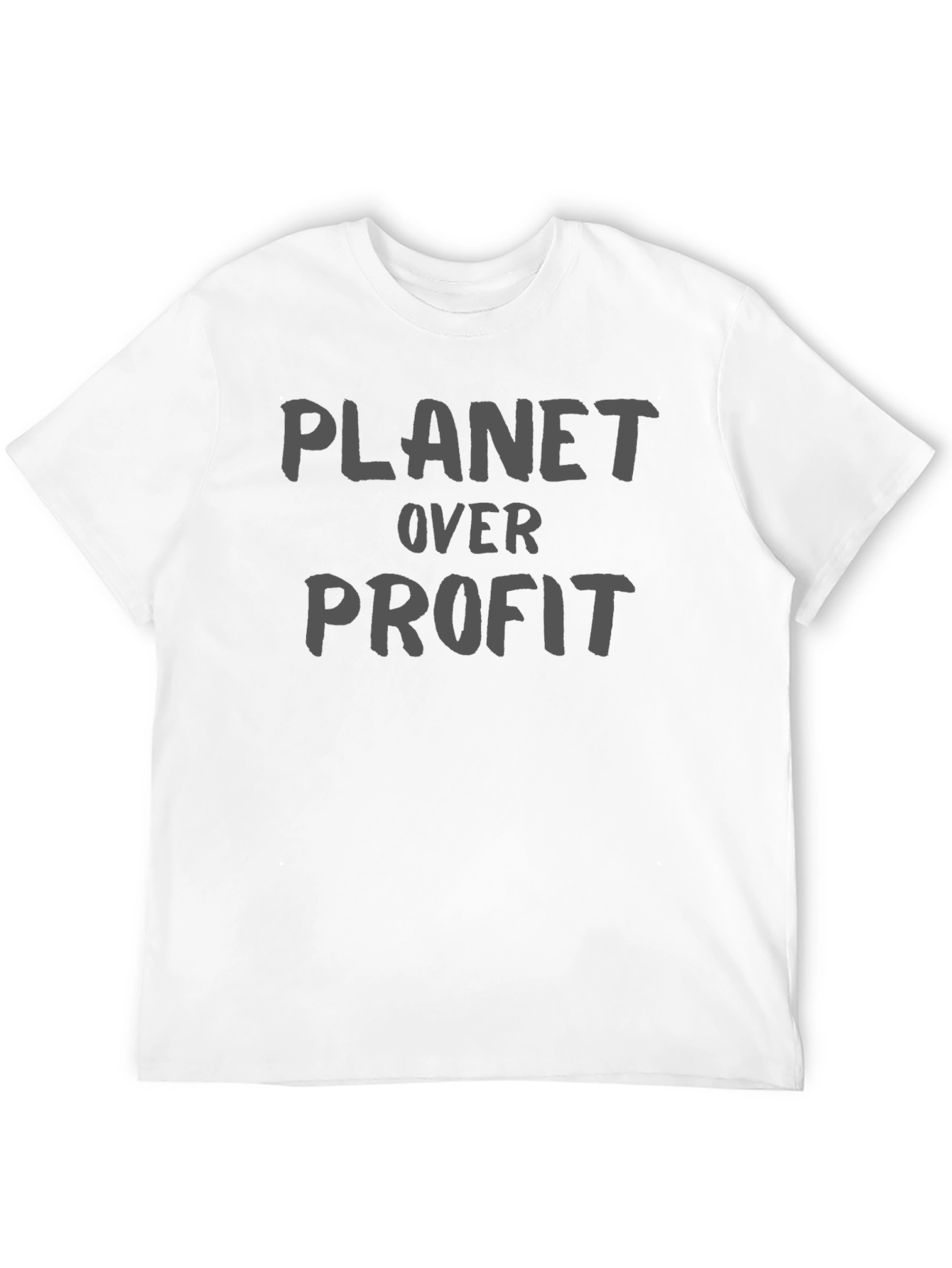 Planet Over Profit Graphic Tee - Eco Conscious Design
