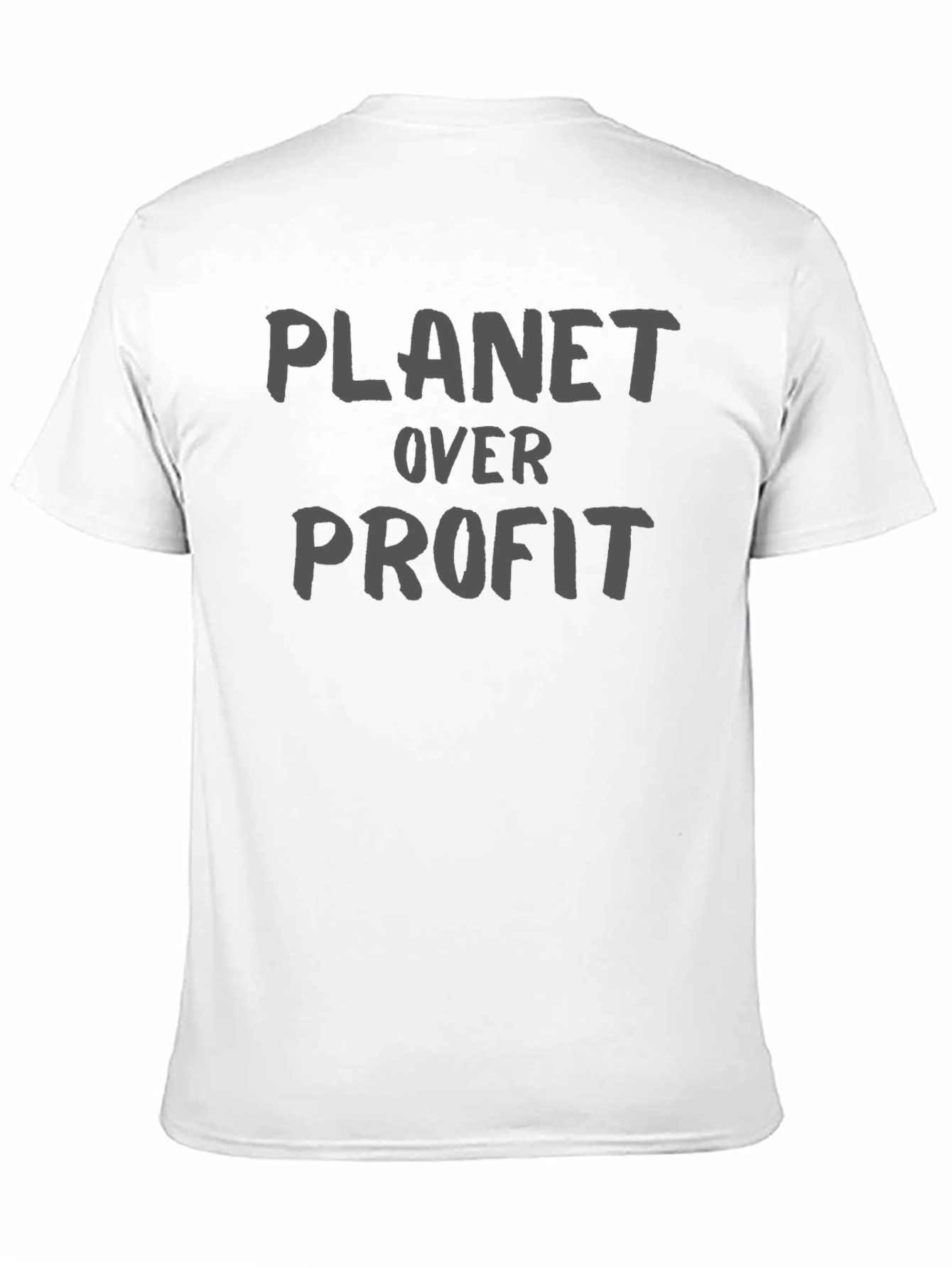Planet Over Profit Graphic Tee - Eco Conscious Design