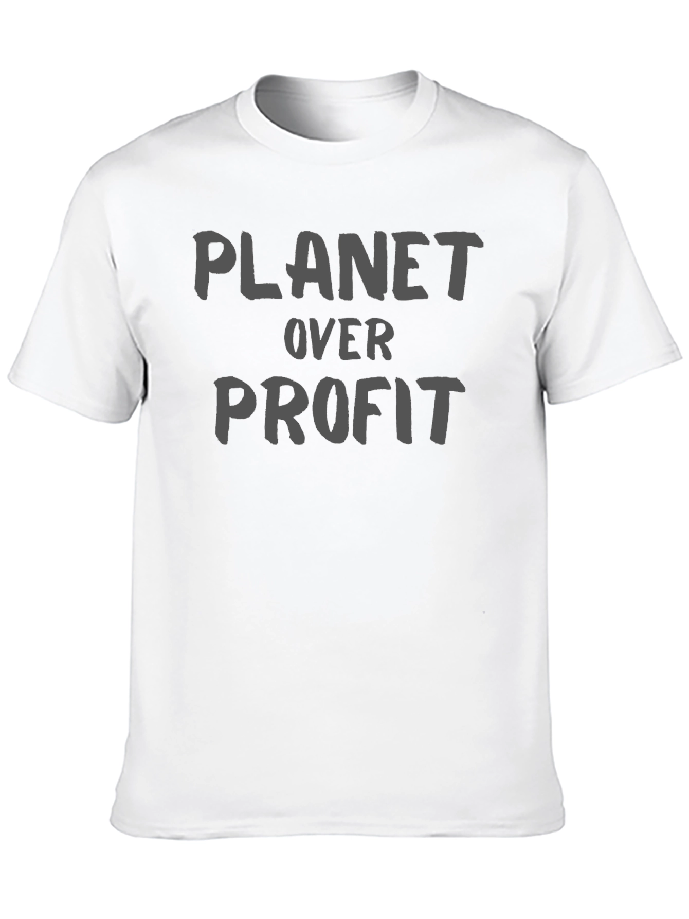 Planet Over Profit Graphic Tee - Eco Conscious Design