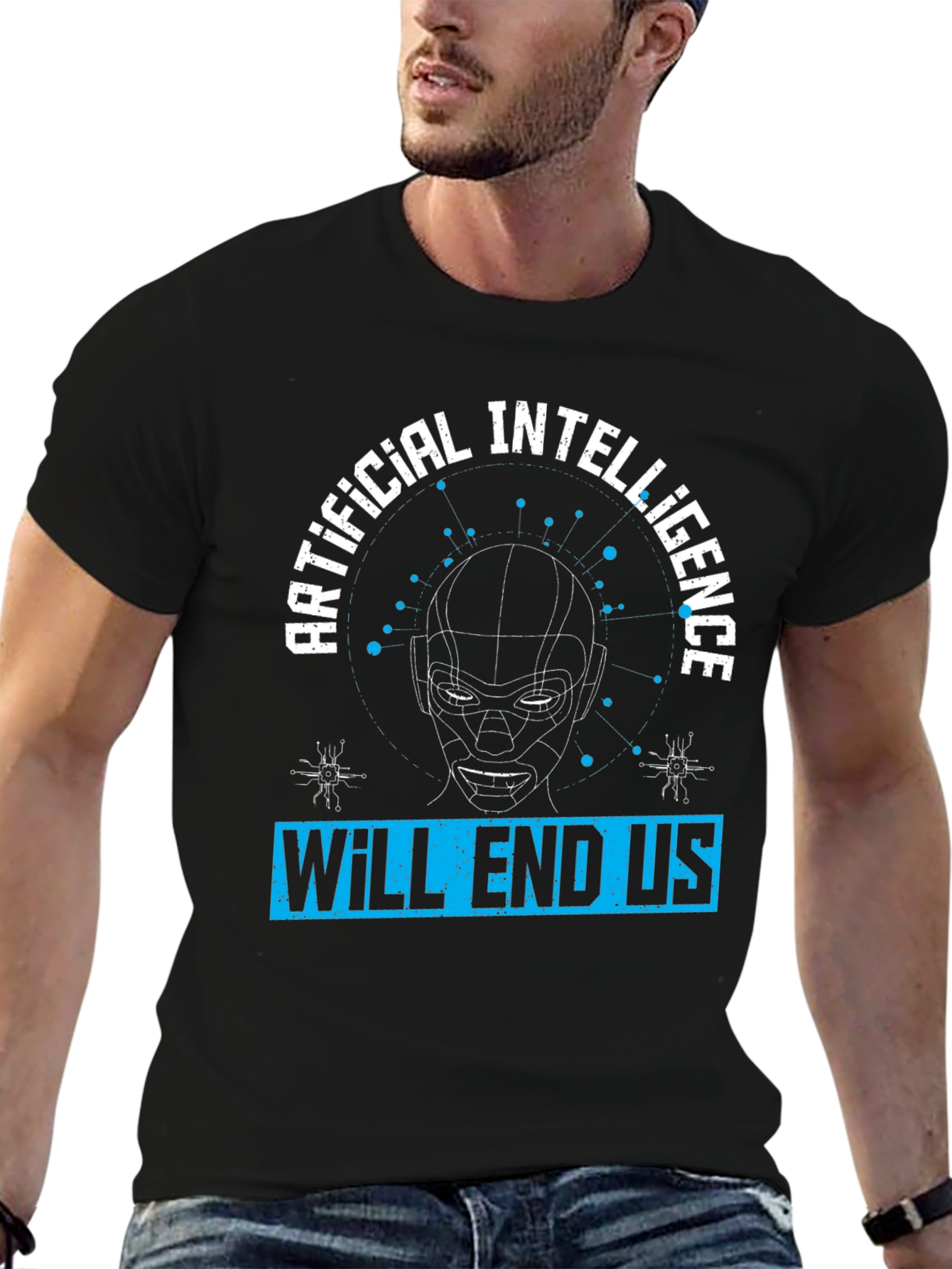 AI T-Shirt - Artificial Intelligence Will End Us