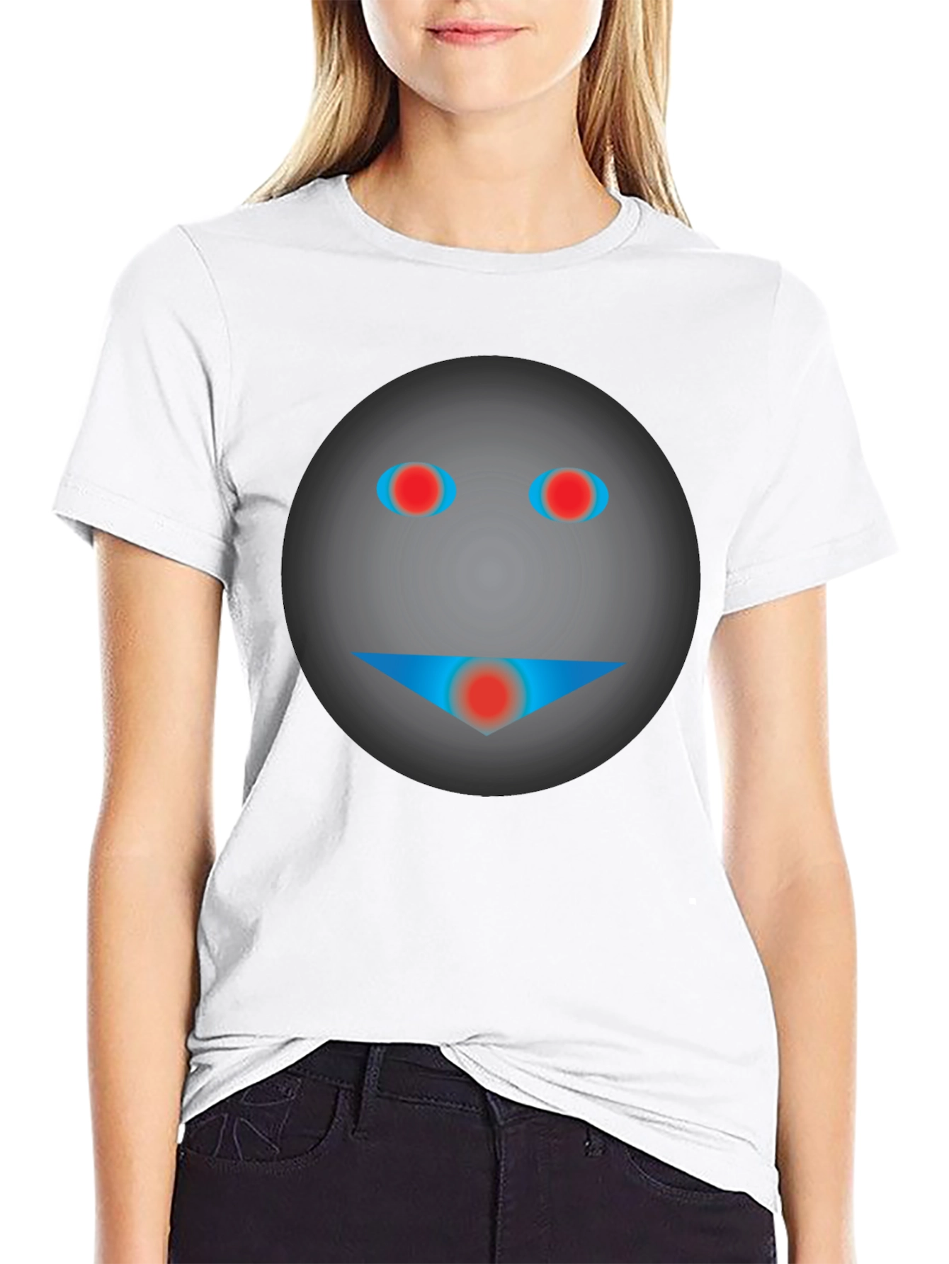 Abstract Graphic Print T-Shirt