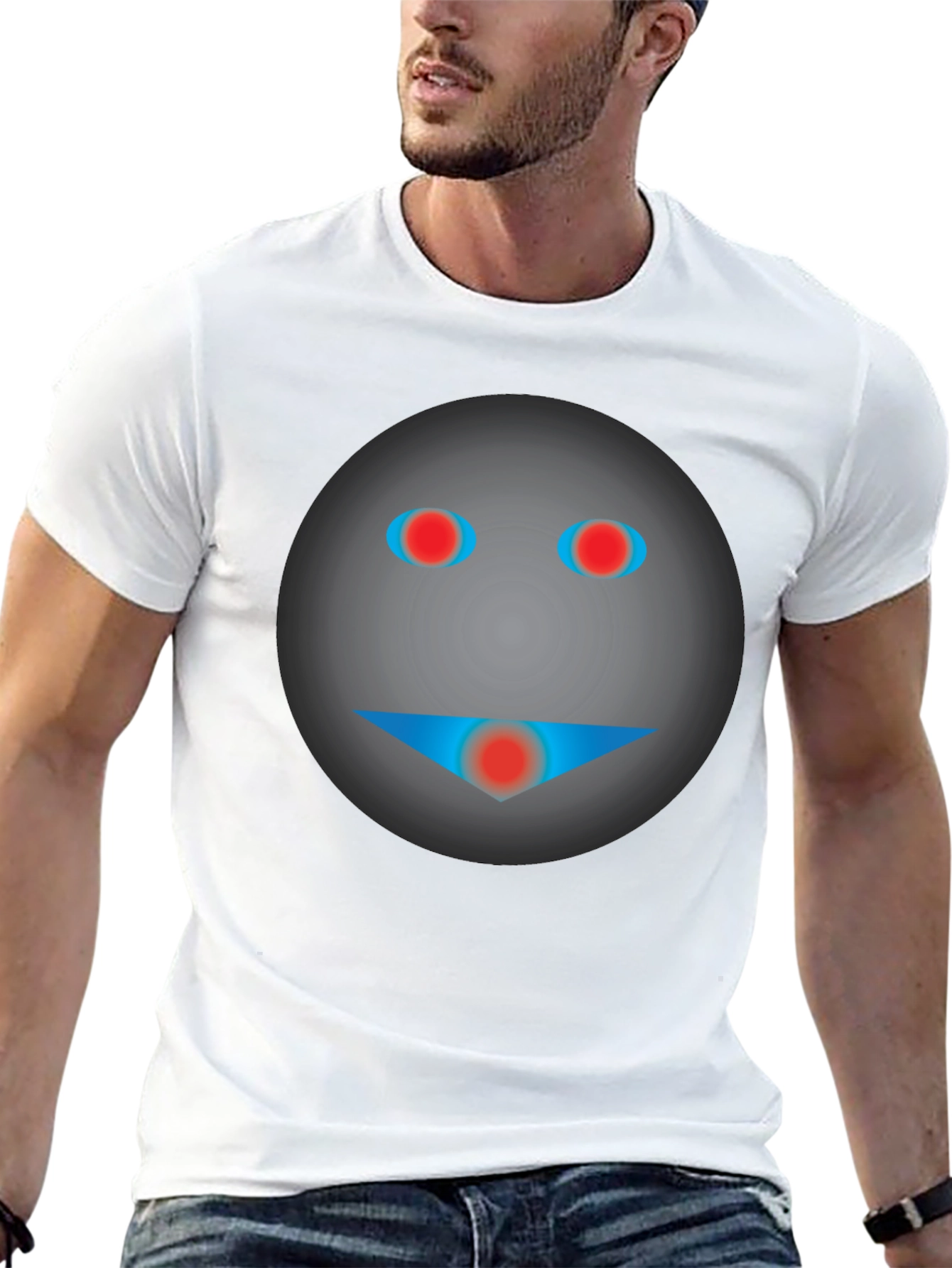 Abstract Graphic Print T-Shirt