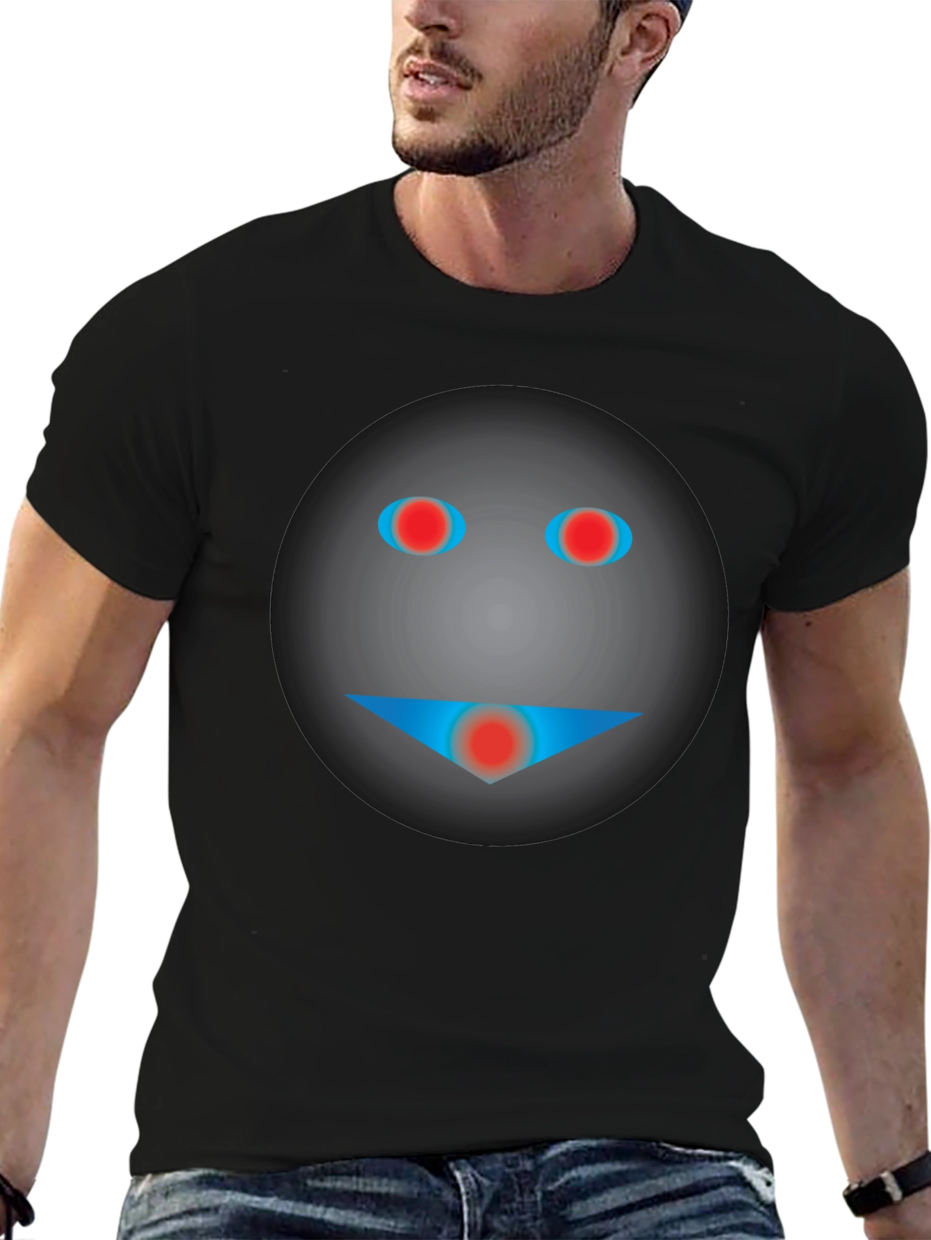 Abstract Graphic Print T-Shirt
