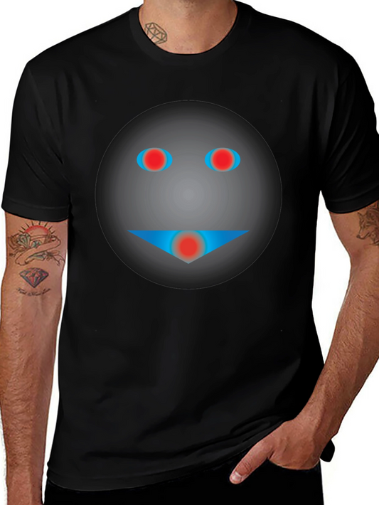 Abstract Graphic Print T-Shirt
