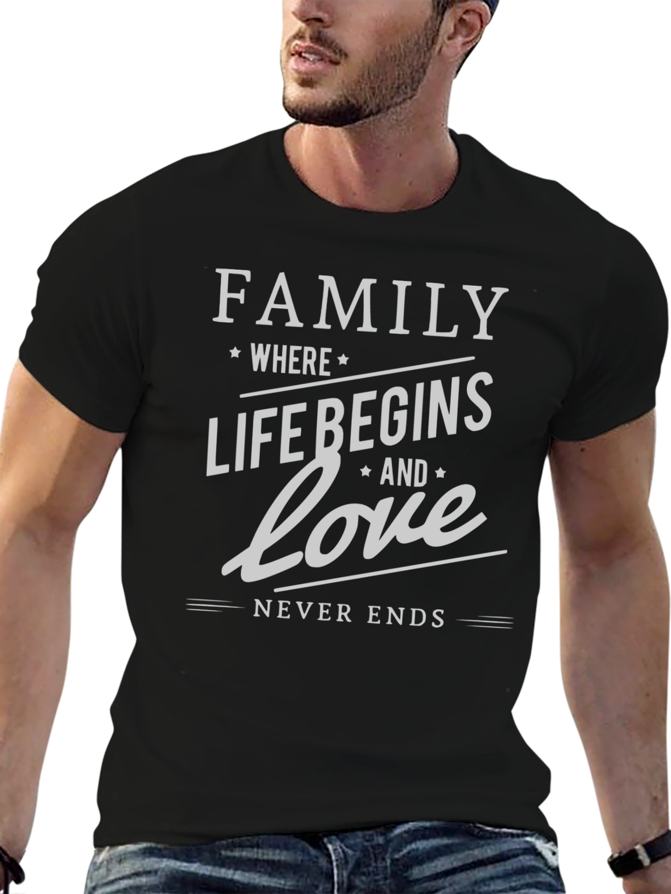 Family Where Life Begins T-Shirt