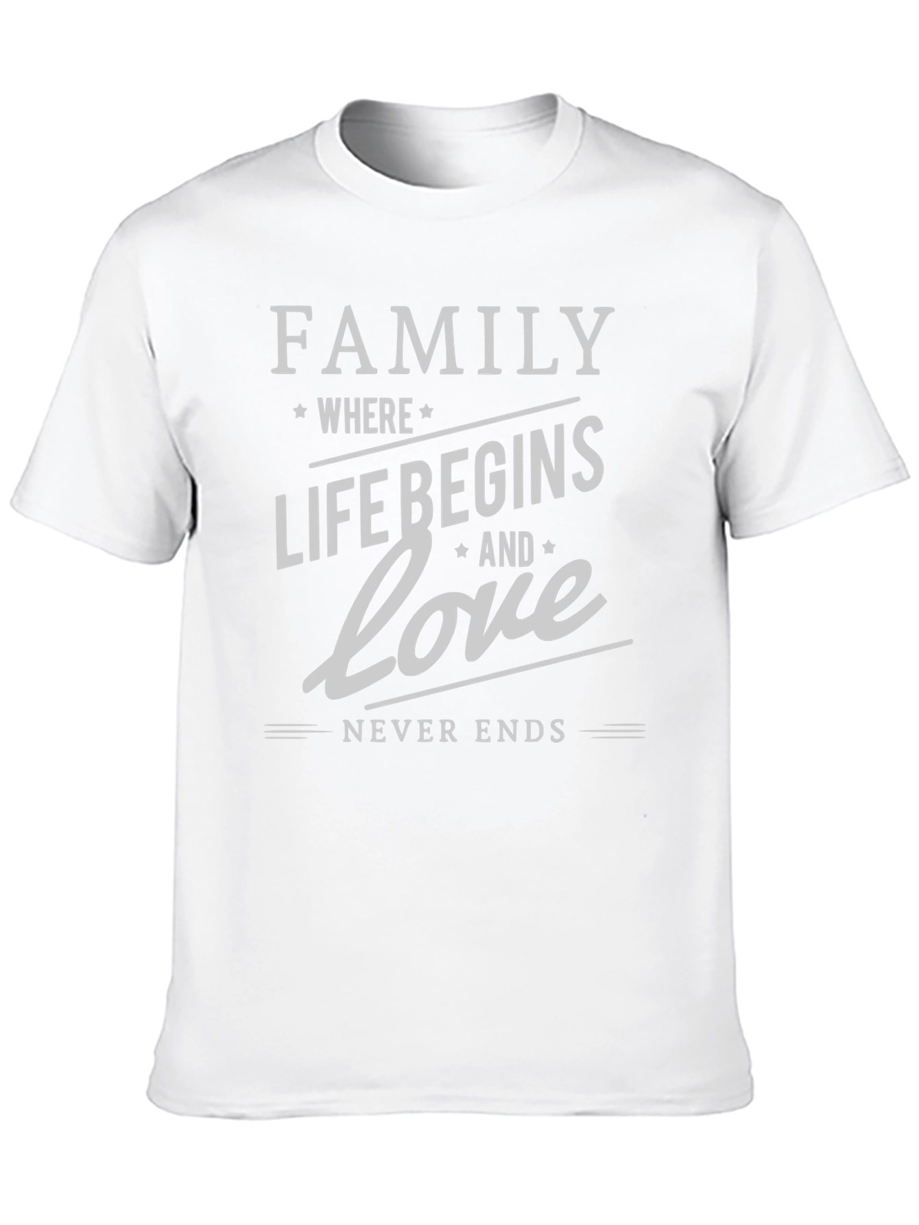 Family Where Life Begins T-Shirt