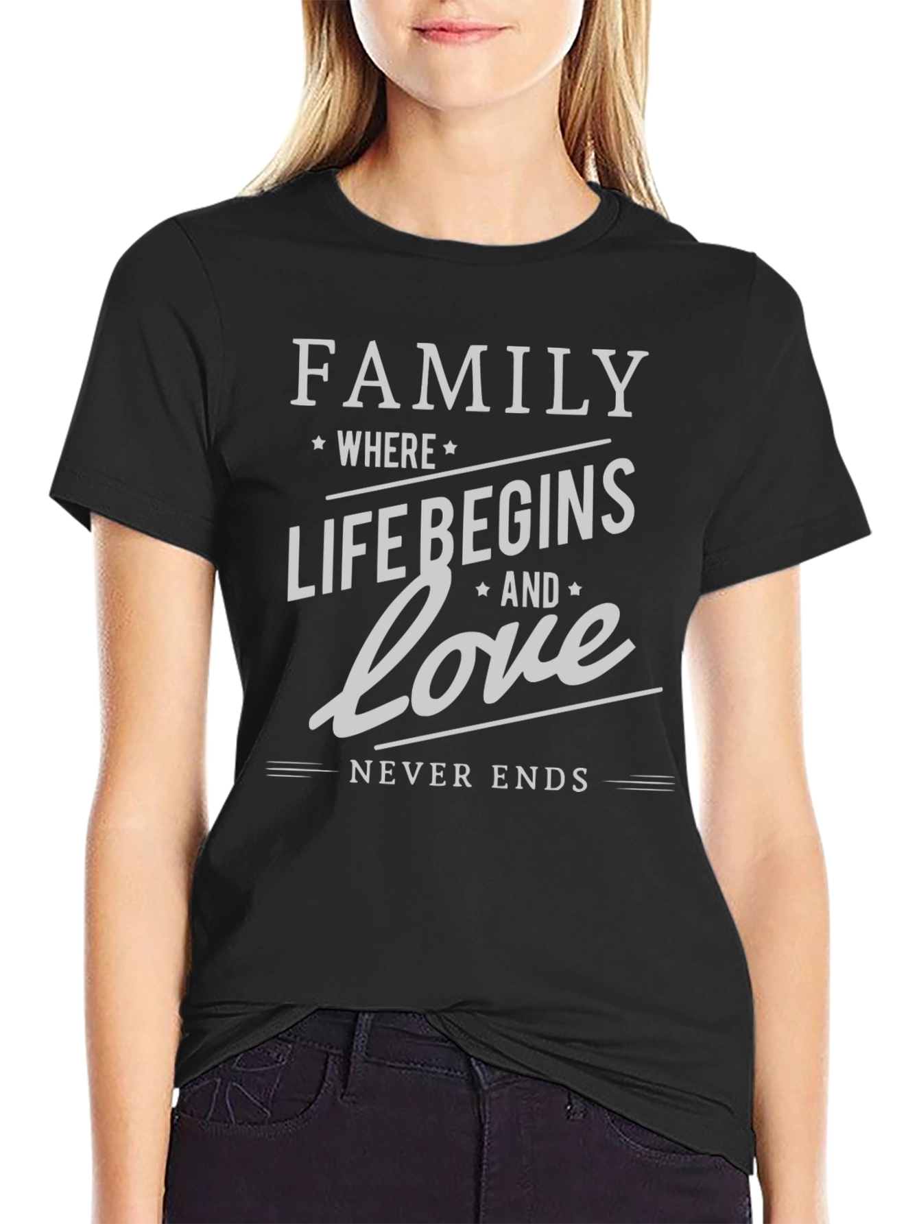 Family Where Life Begins T-Shirt