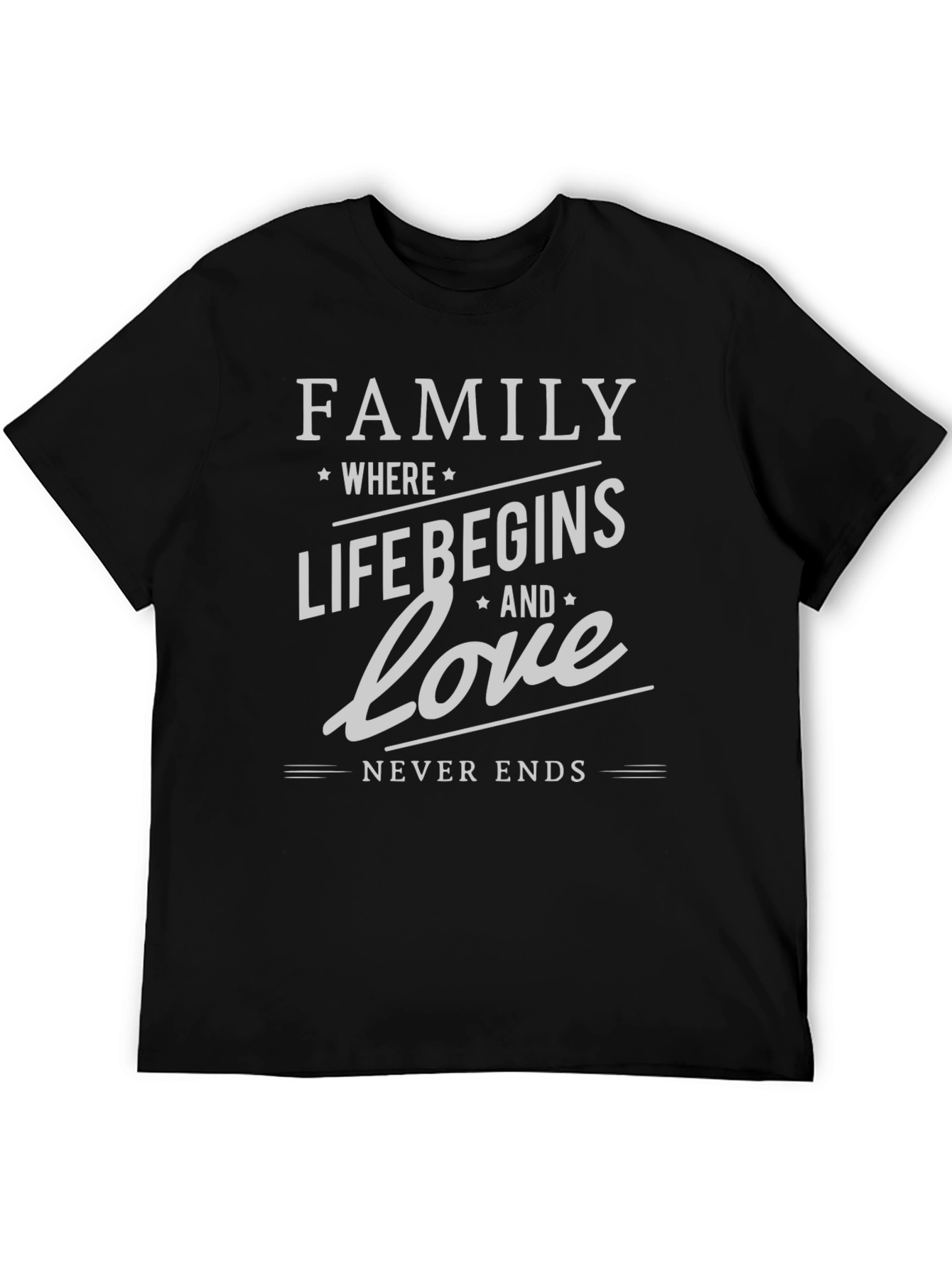 Family Where Life Begins T-Shirt