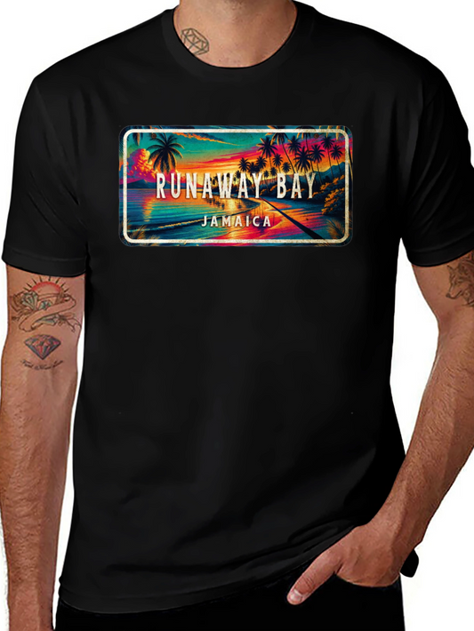 Runaway Bay Jamaica T-Shirt Tropical Beach Vacation Tee