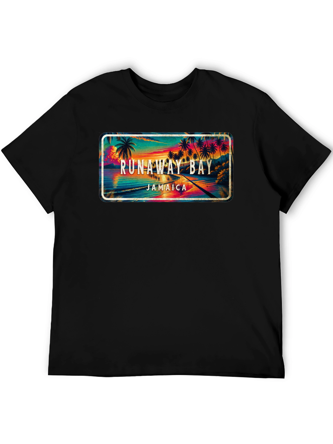 Runaway Bay Jamaica T-Shirt Tropical Beach Vacation Tee