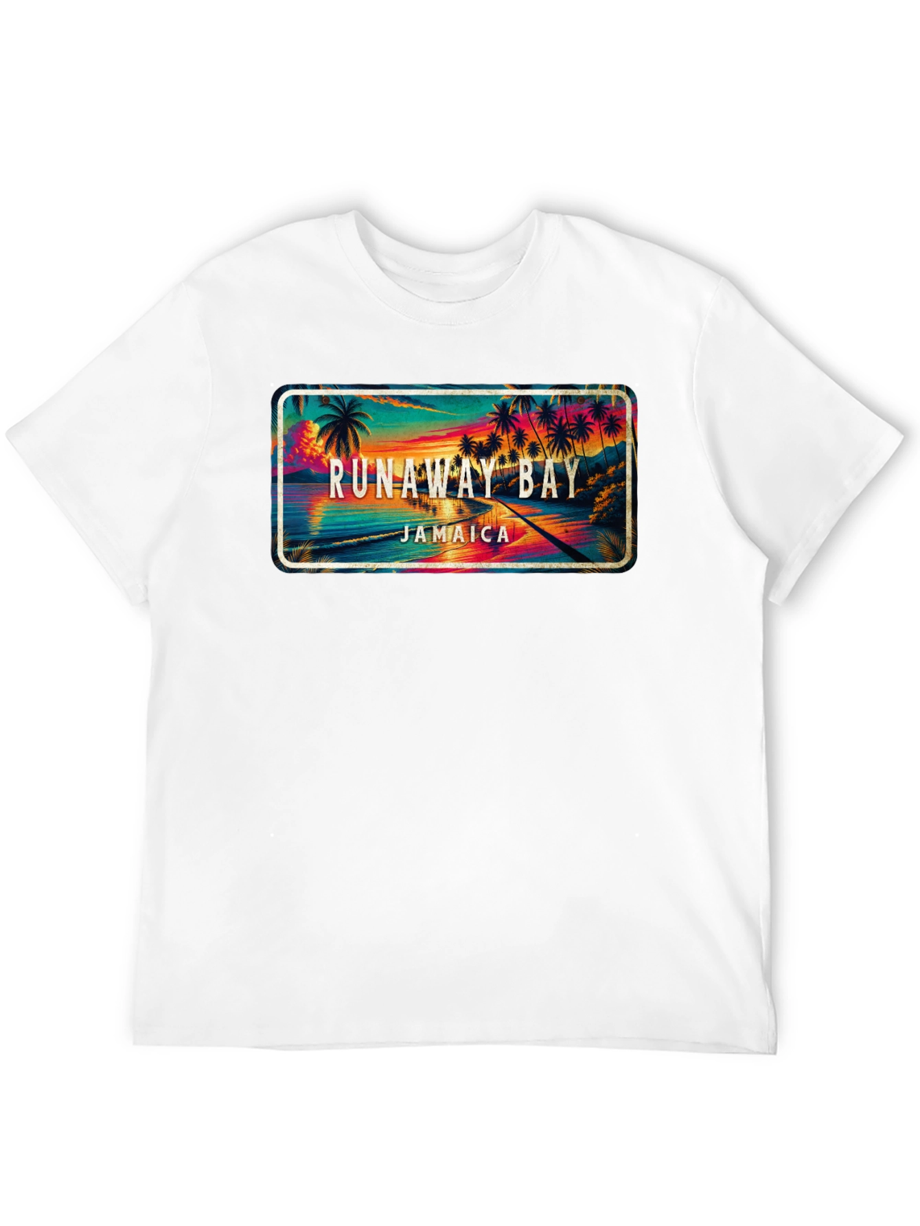 Runaway Bay Jamaica T-Shirt Tropical Beach Vacation Tee