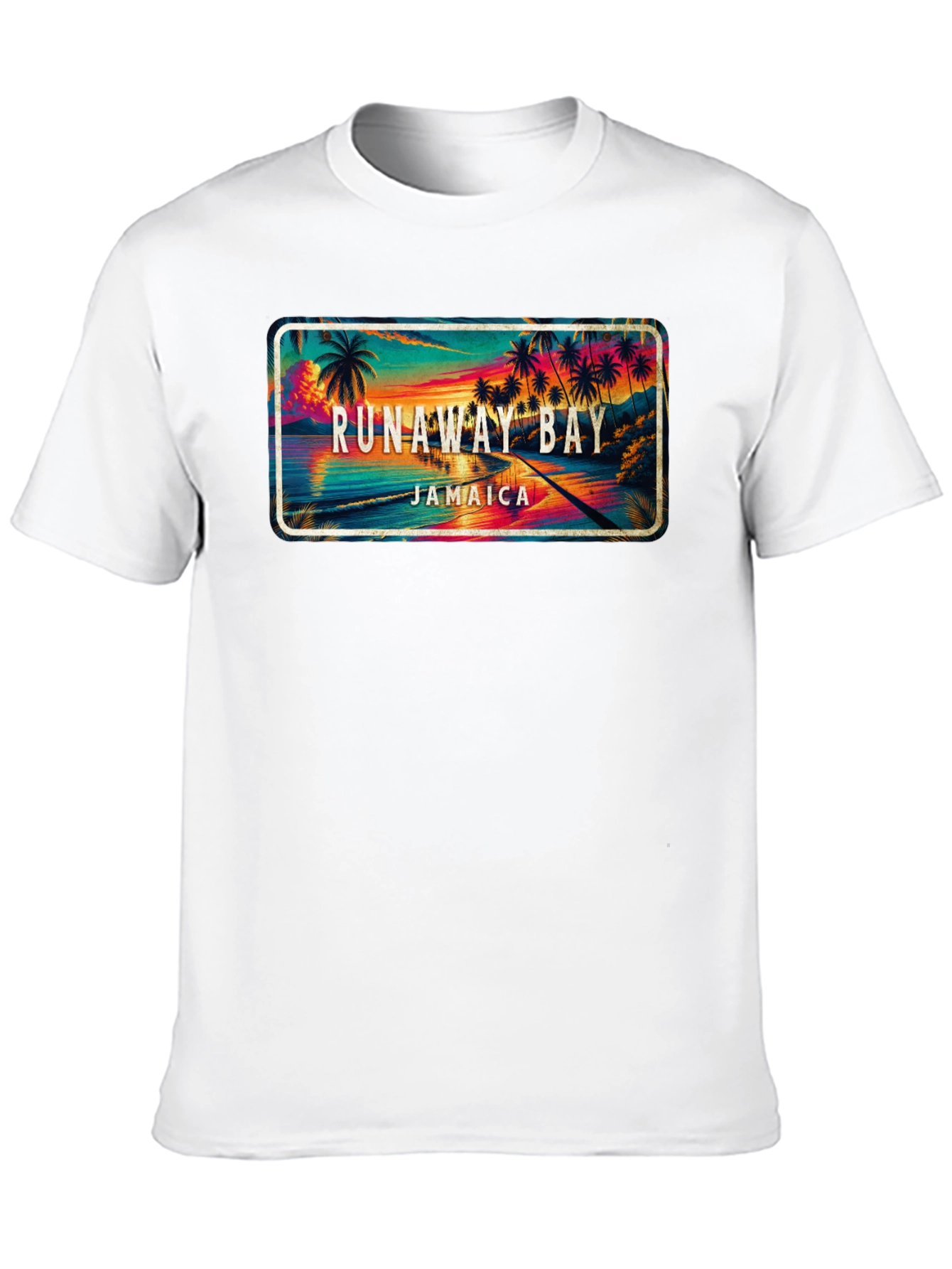 Runaway Bay Jamaica T-Shirt Tropical Beach Vacation Tee