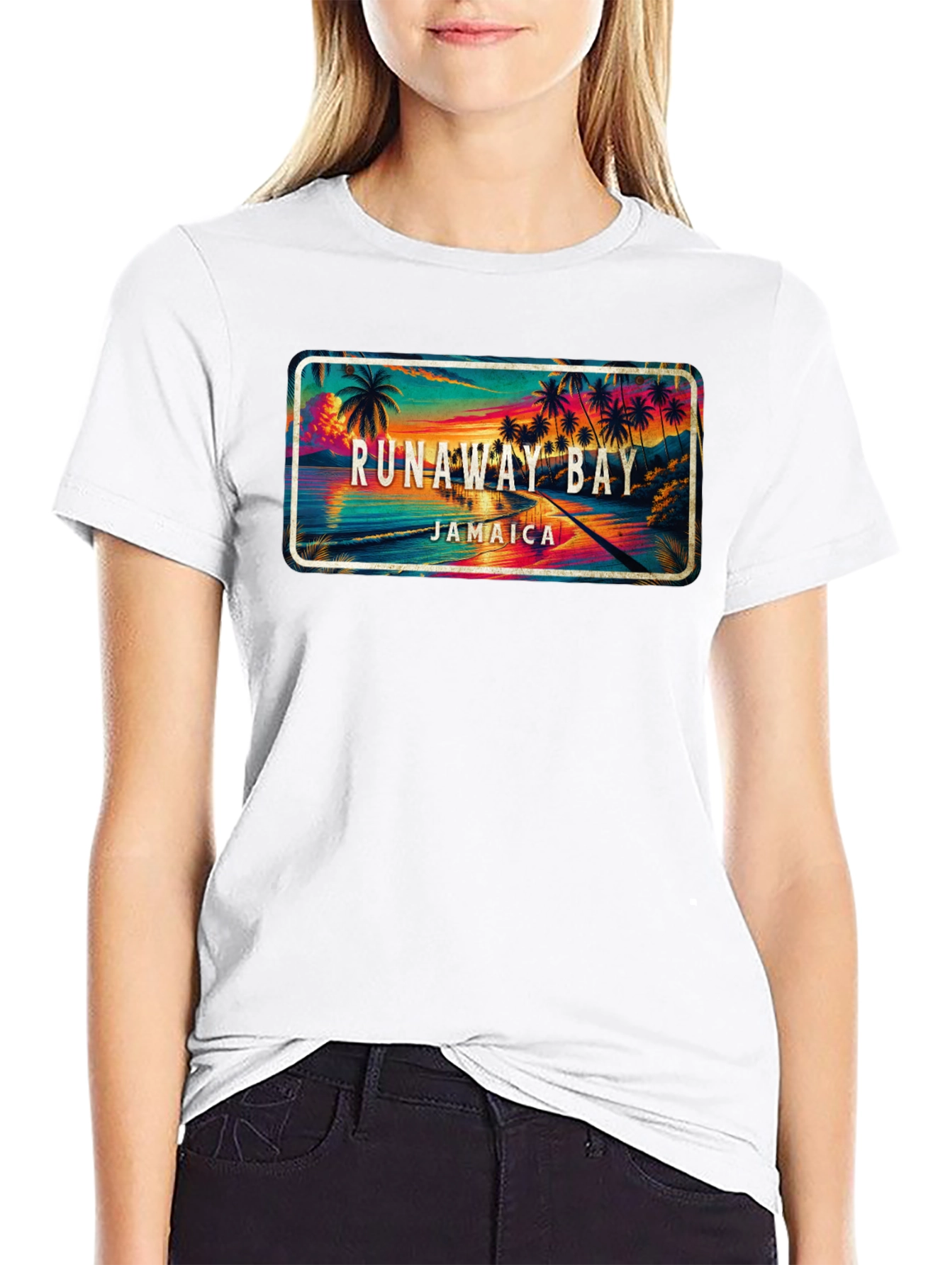 Runaway Bay Jamaica T-Shirt Tropical Beach Vacation Tee