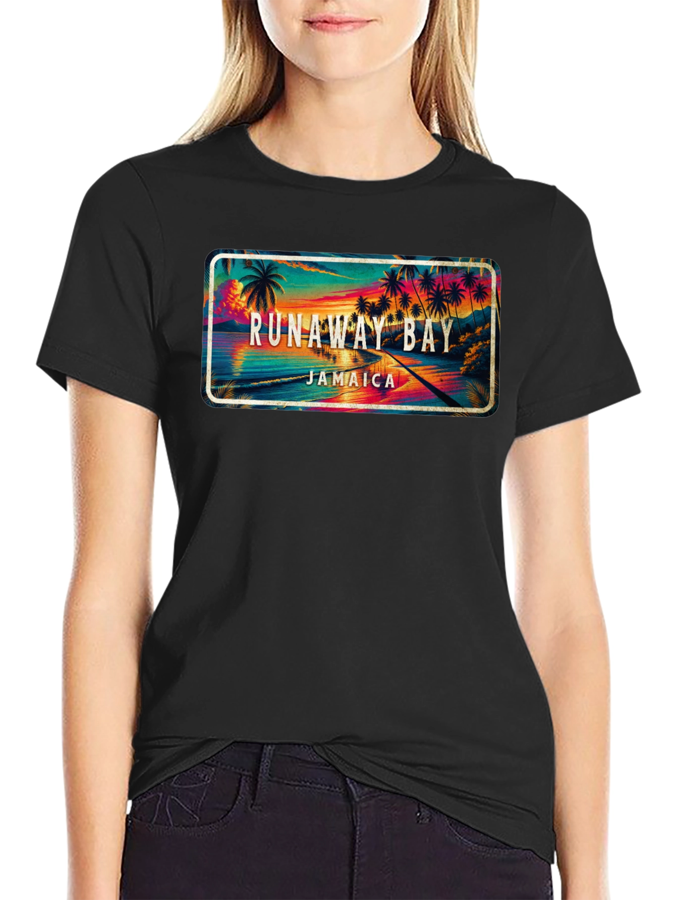 Runaway Bay Jamaica T-Shirt Tropical Beach Vacation Tee