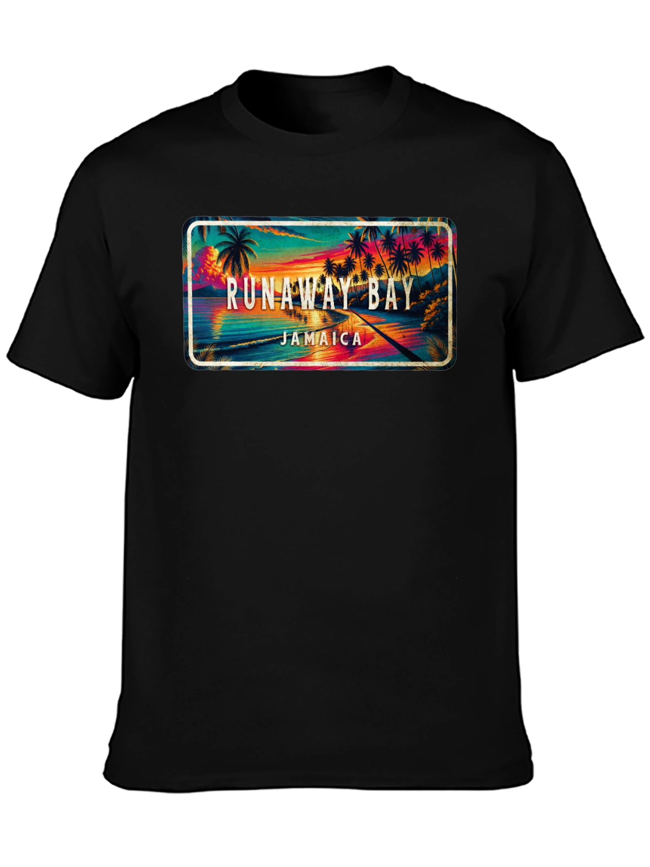 Runaway Bay Jamaica T-Shirt Tropical Beach Vacation Tee