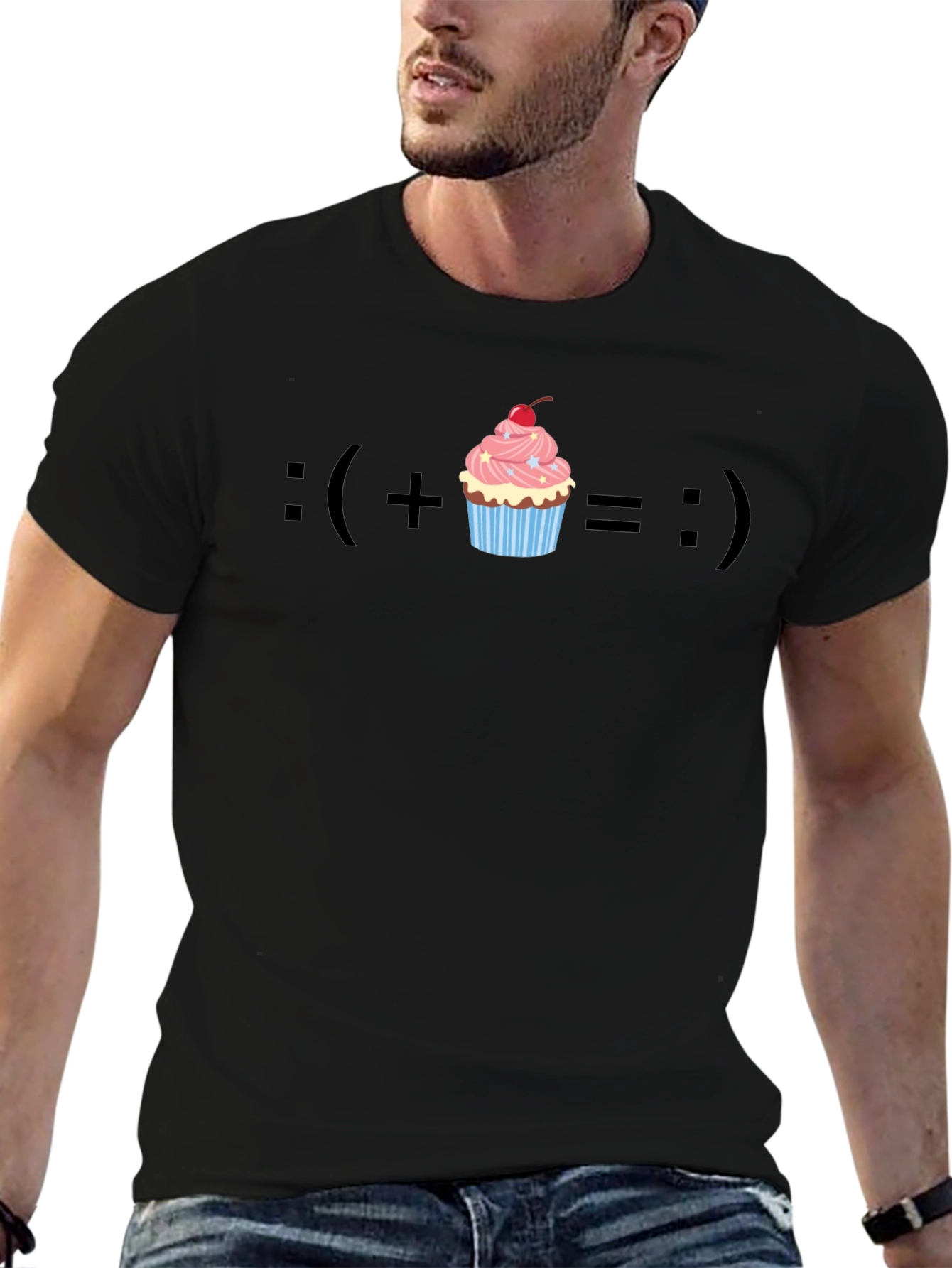 Cupcake Equals Happy T-Shirt