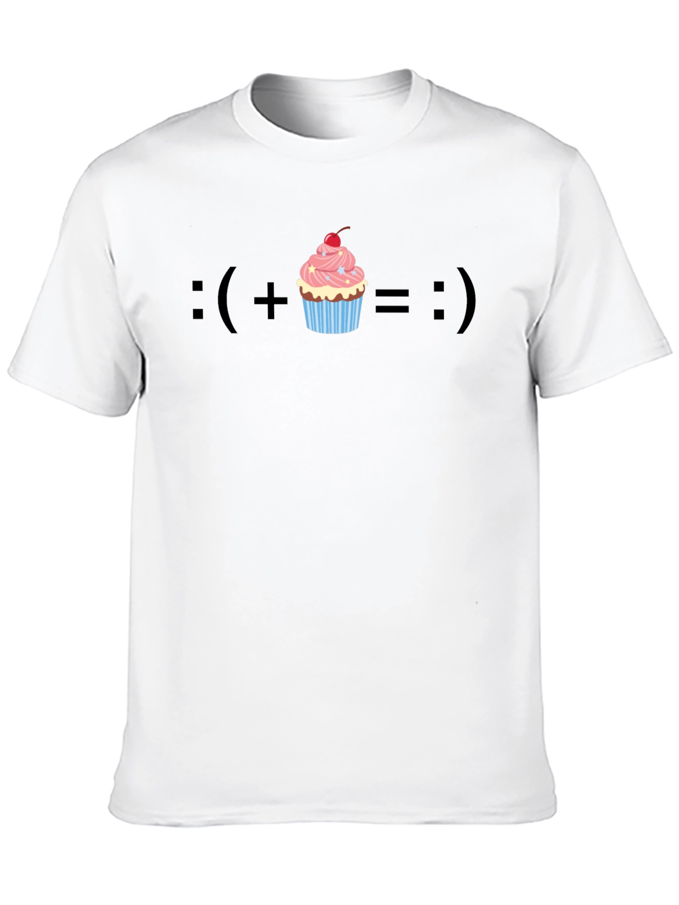 Cupcake Equals Happy T-Shirt