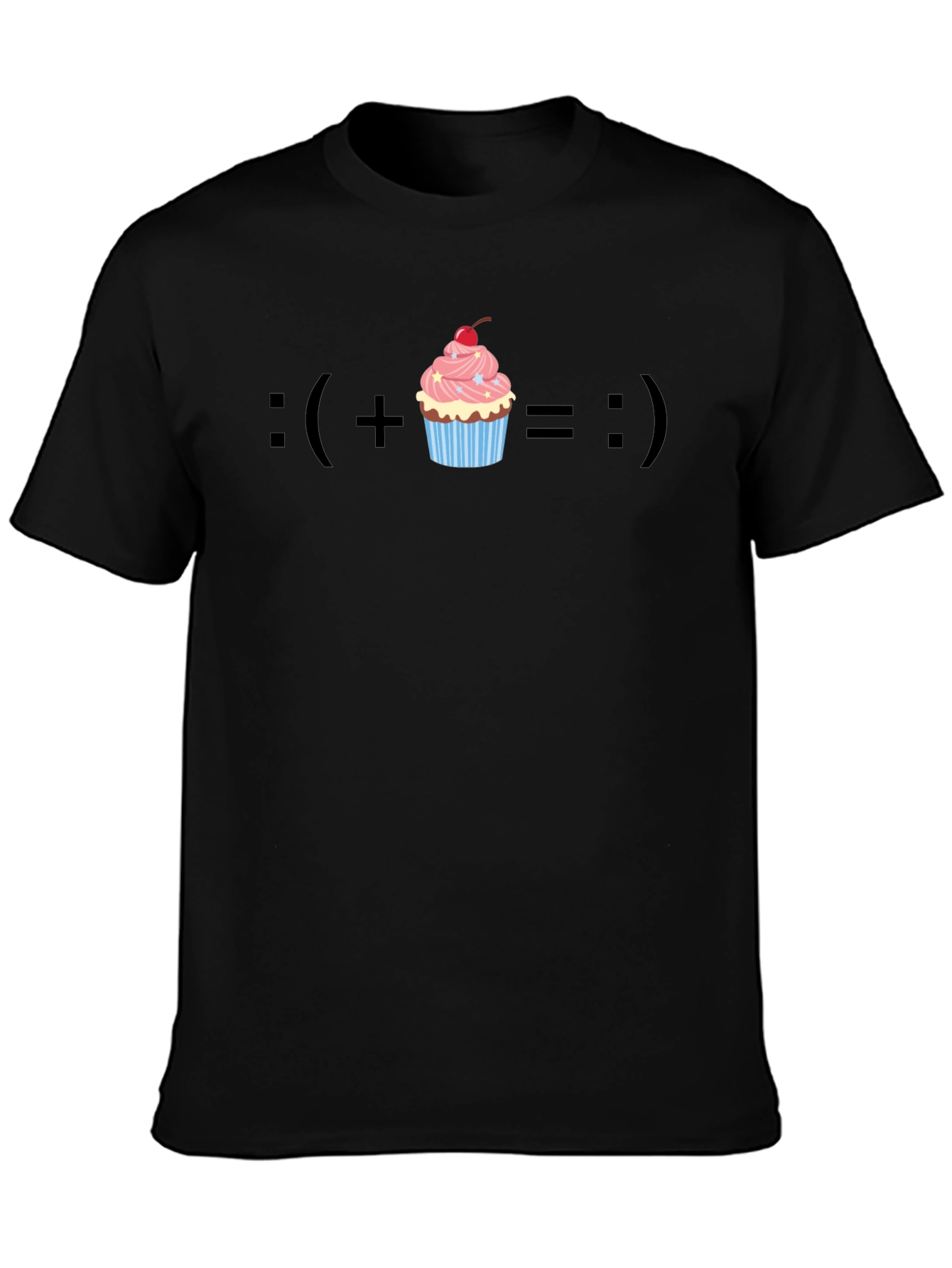 Cupcake Equals Happy T-Shirt