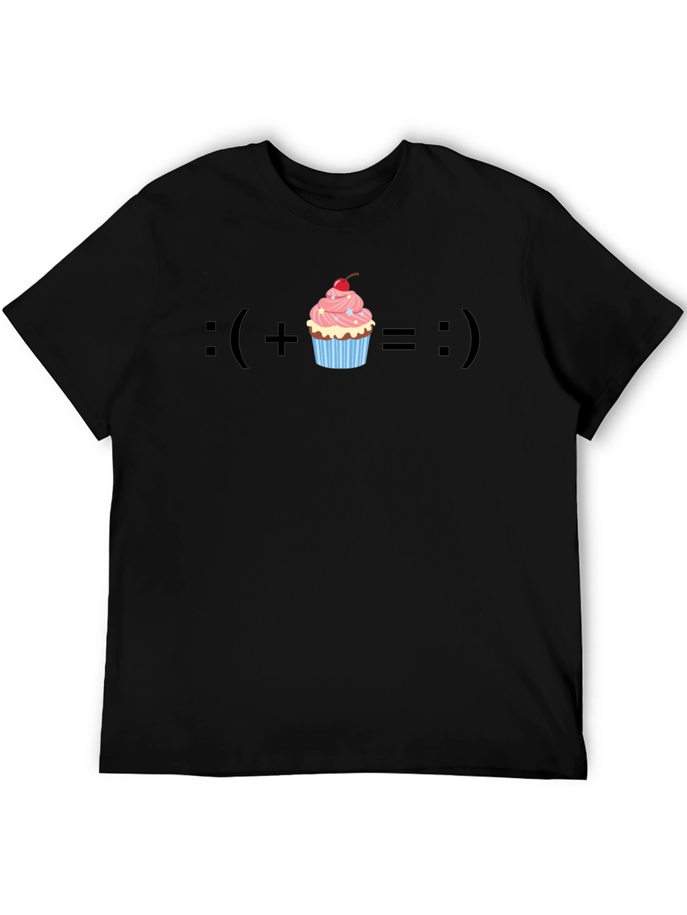 Cupcake Equals Happy T-Shirt