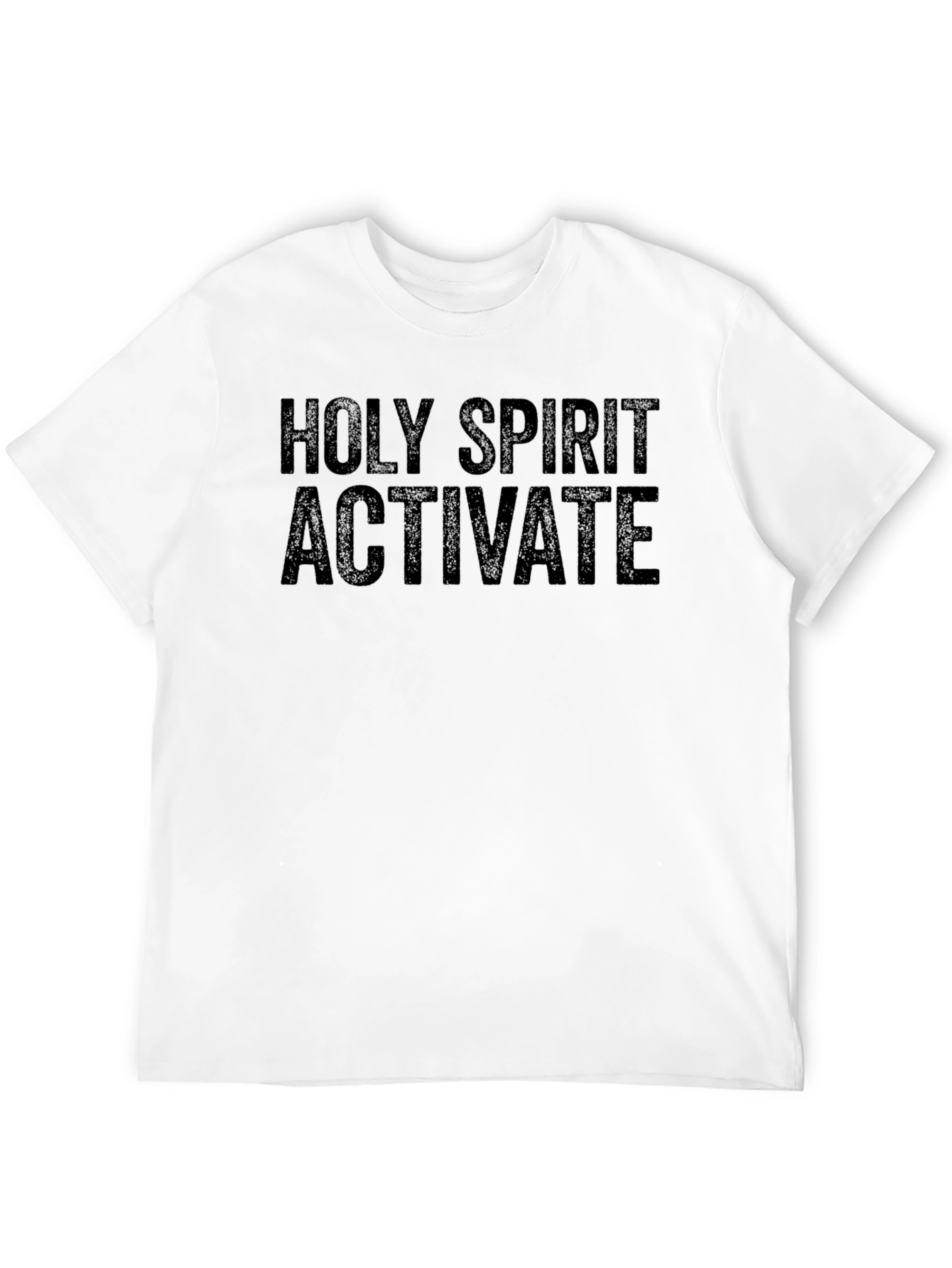 Holy Spirit Activate Black Graphic Tee
