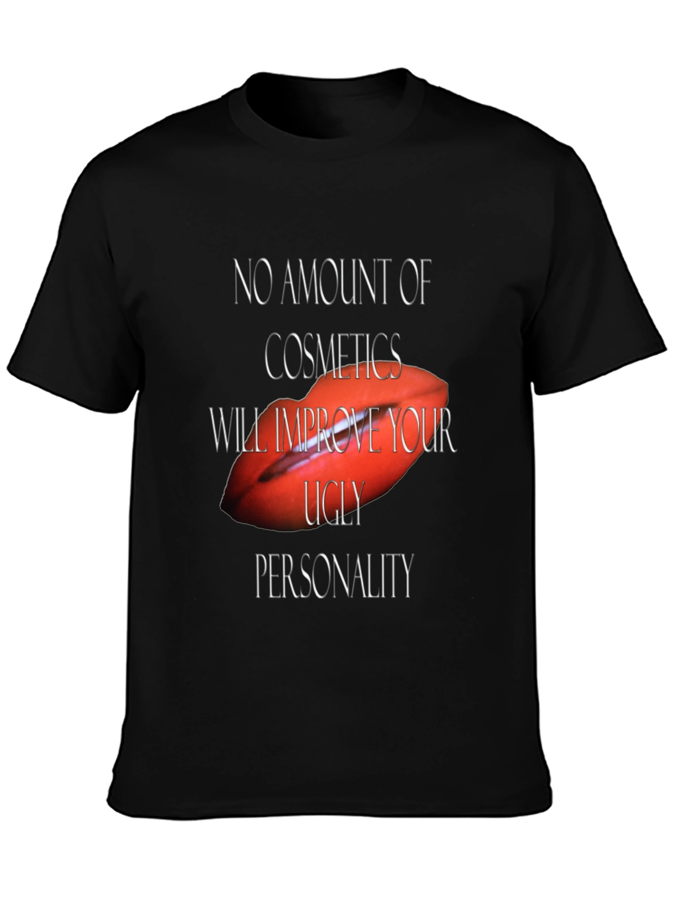 Cosmetics Ugly Personality Graphic T-Shirt