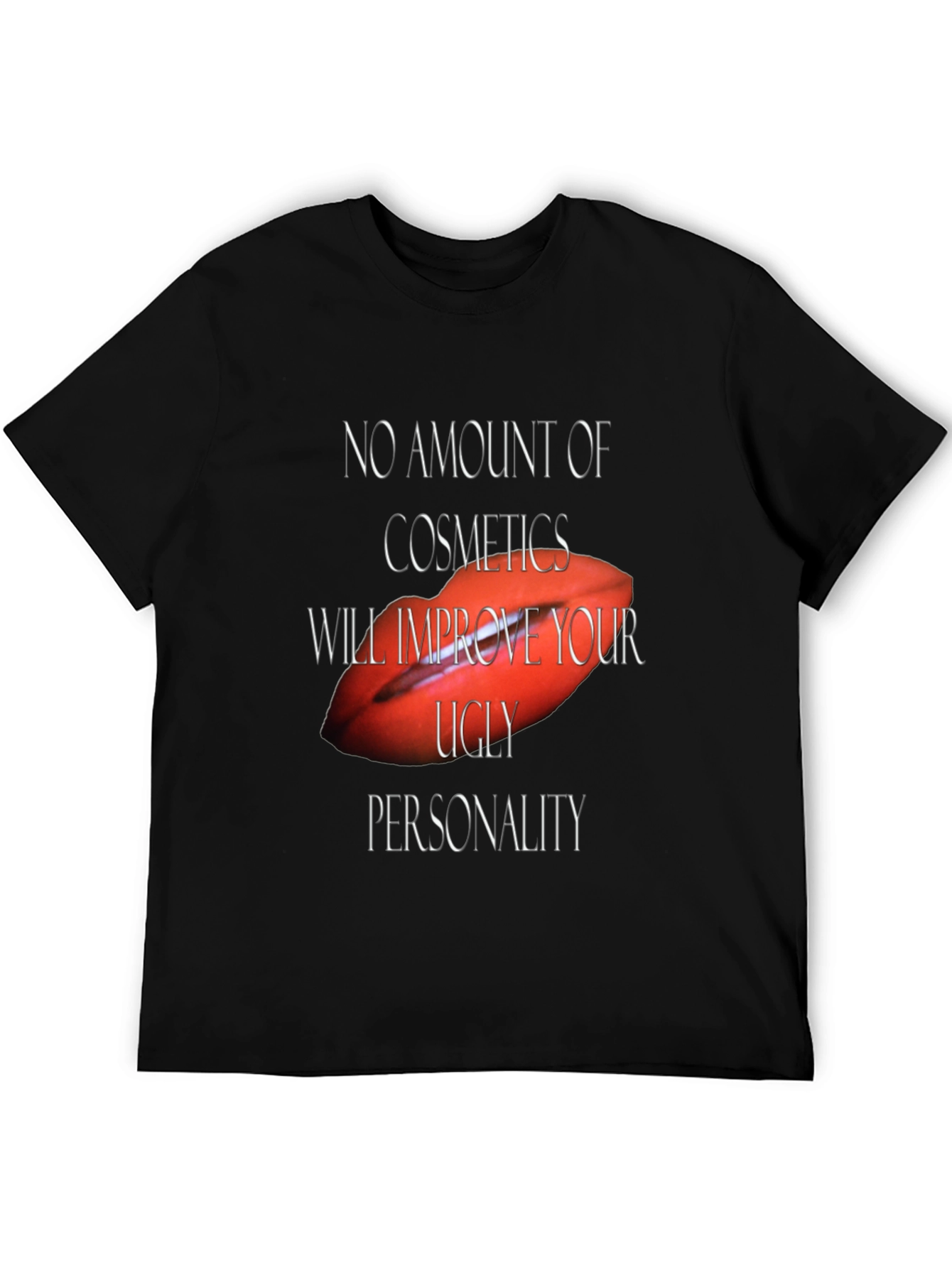 Cosmetics Ugly Personality Graphic T-Shirt