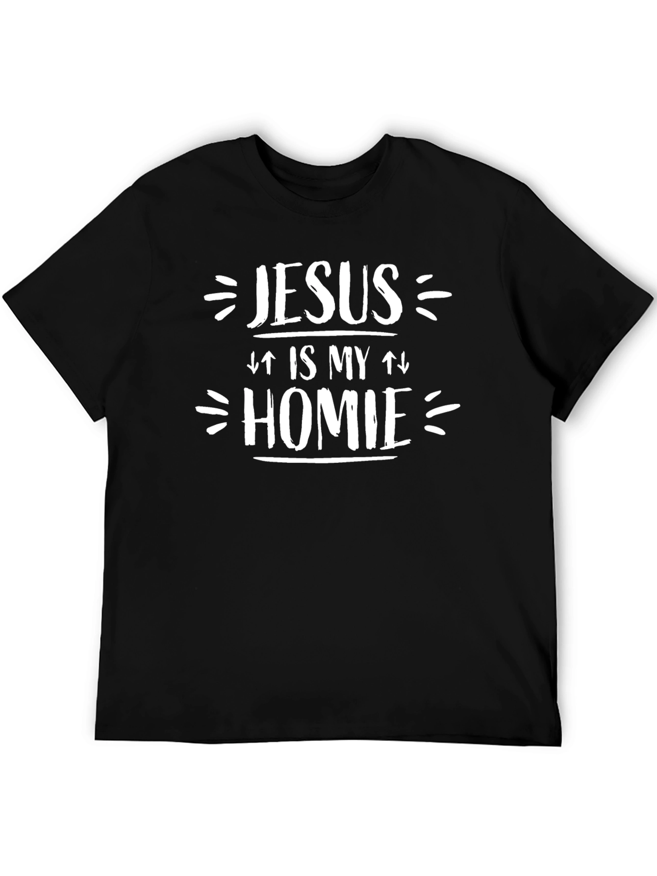 Jesus Is My Homie Graphic T-Shirt