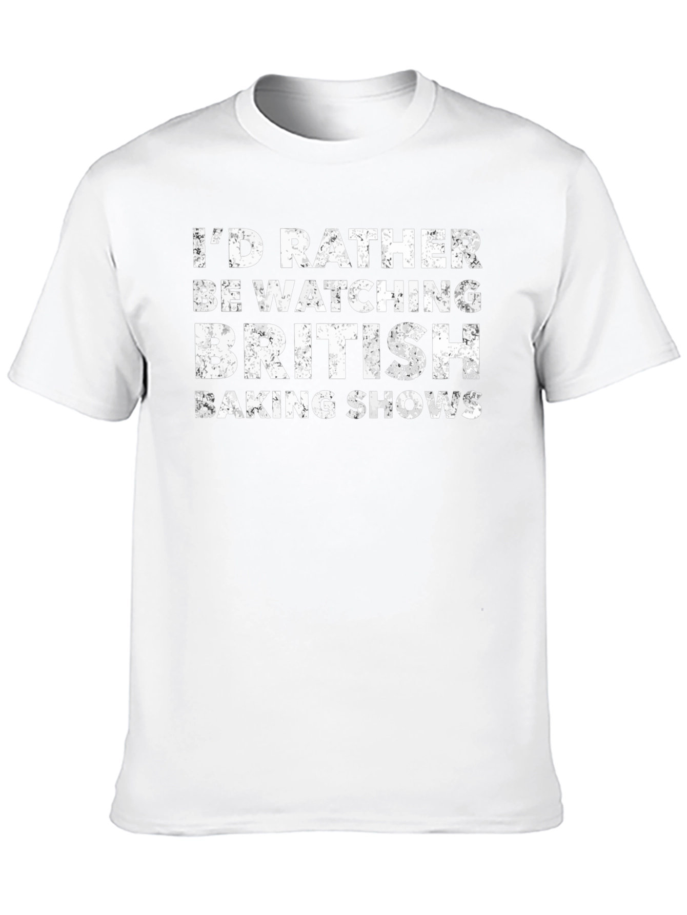 British Baking Shows T-Shirt - Funny Foodie Tee