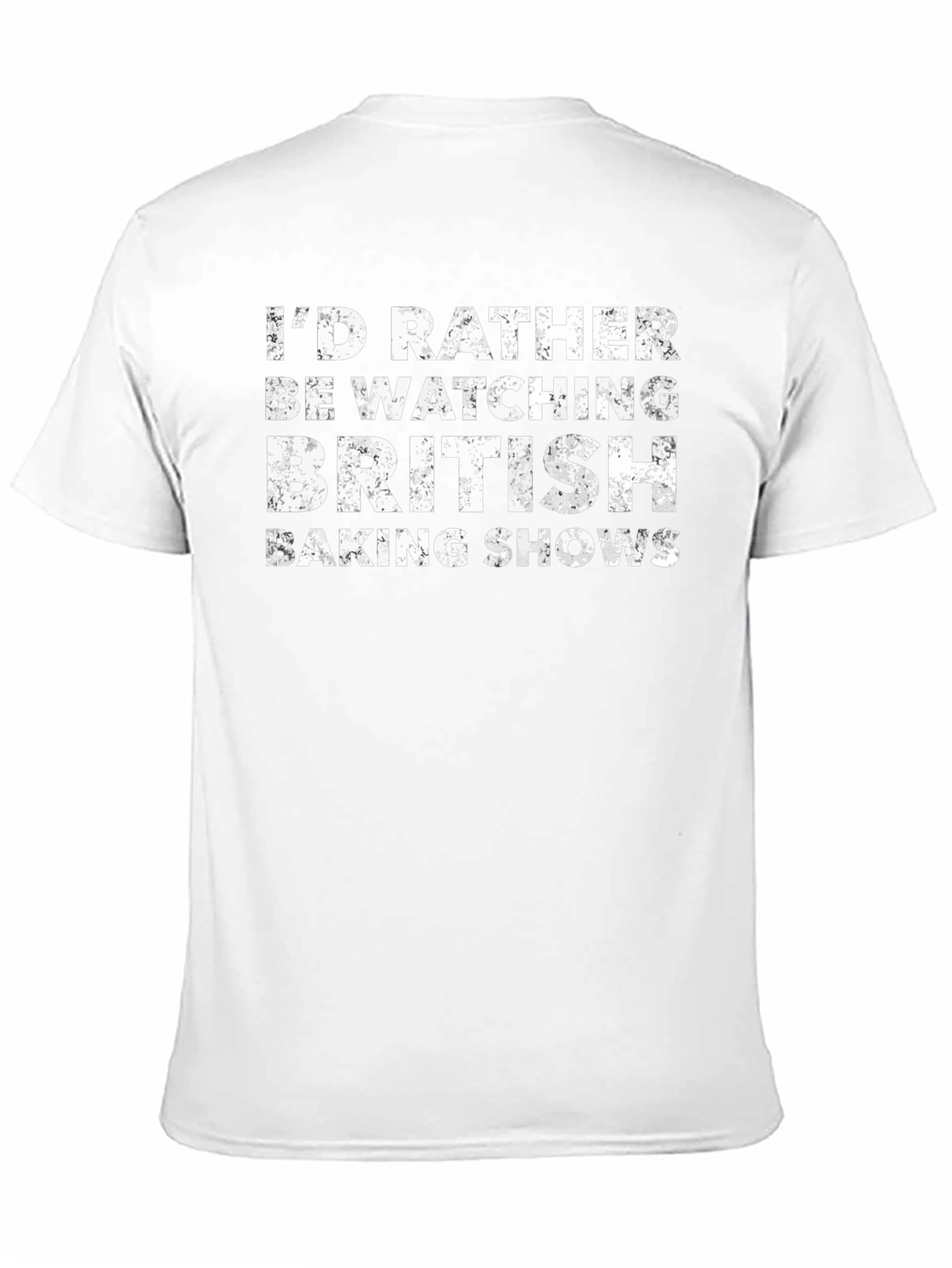 British Baking Shows T-Shirt - Funny Foodie Tee