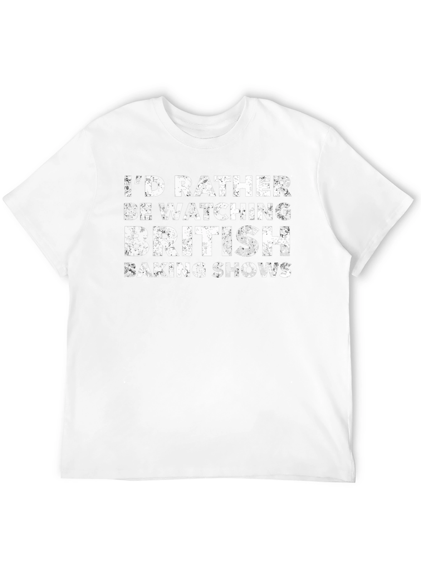British Baking Shows T-Shirt - Funny Foodie Tee