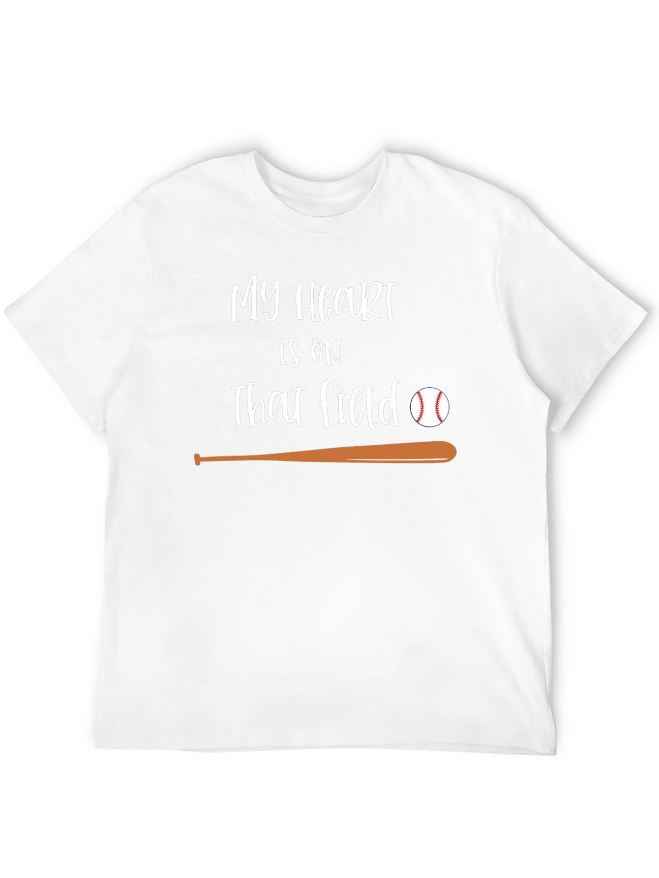 Baseball Heart T-Shirt: Field Passion Tee
