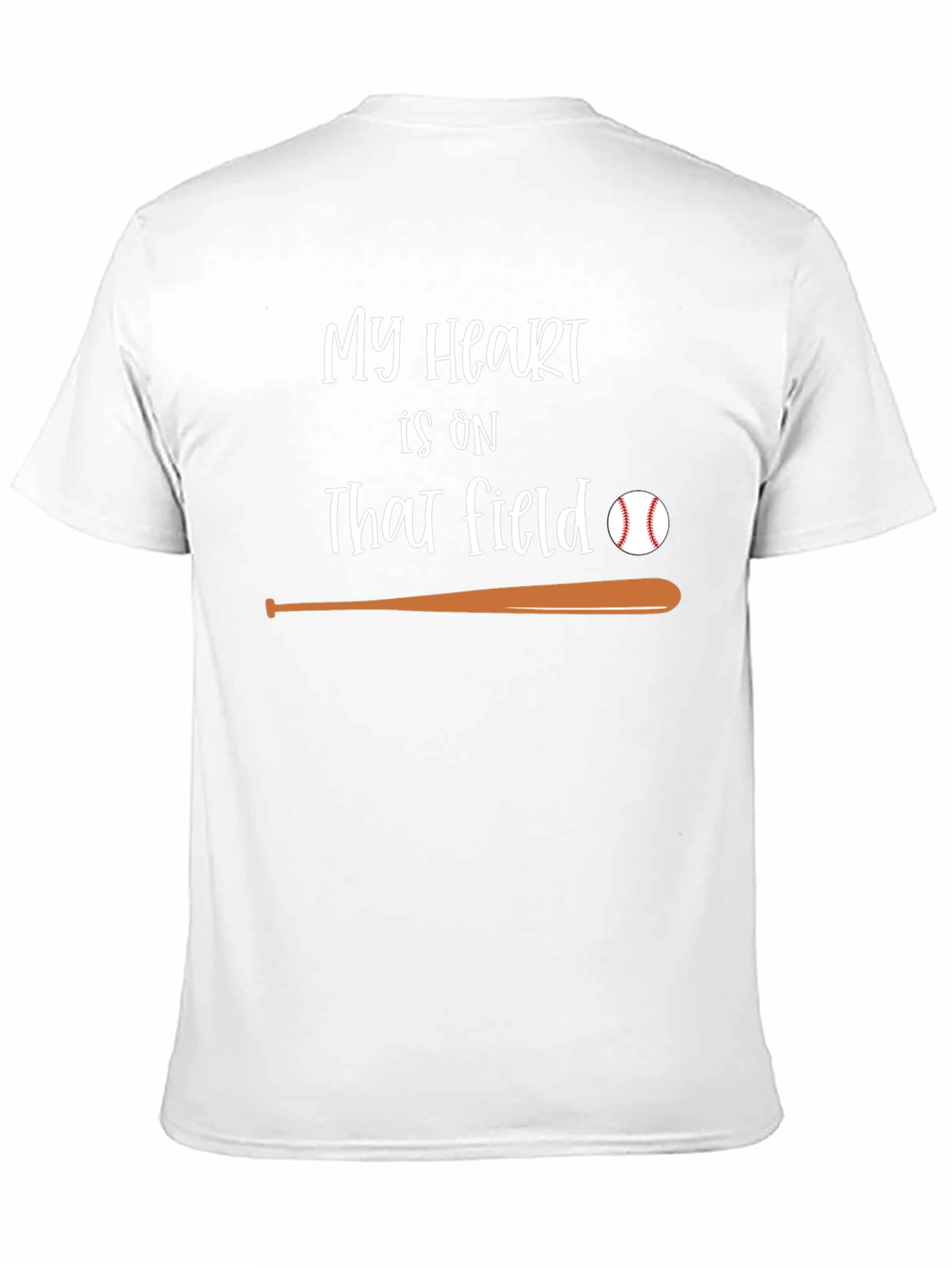 Baseball Heart T-Shirt: Field Passion Tee