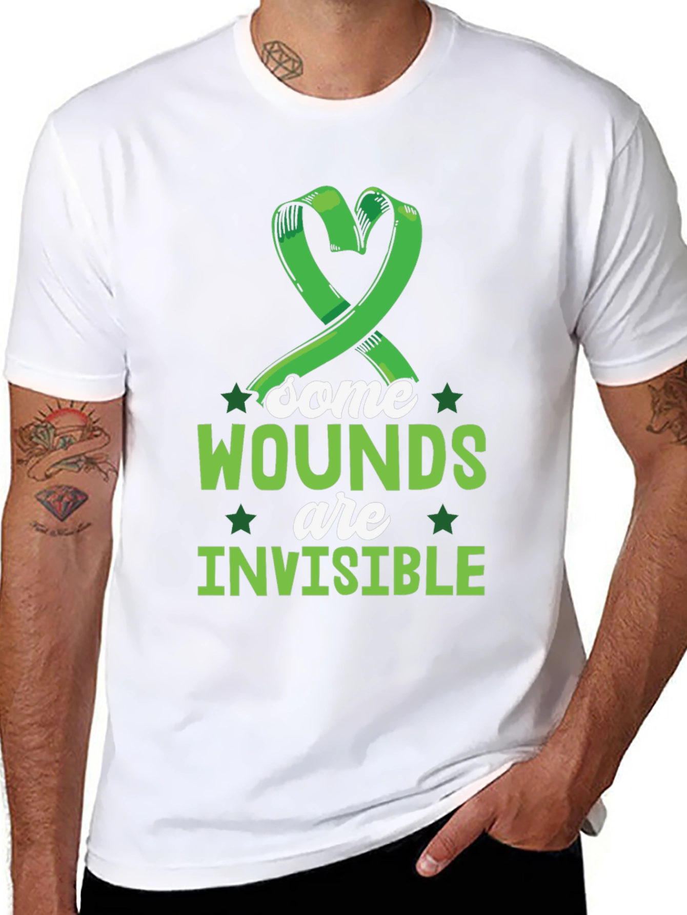 Invisible Wounds Awareness T-Shirt
