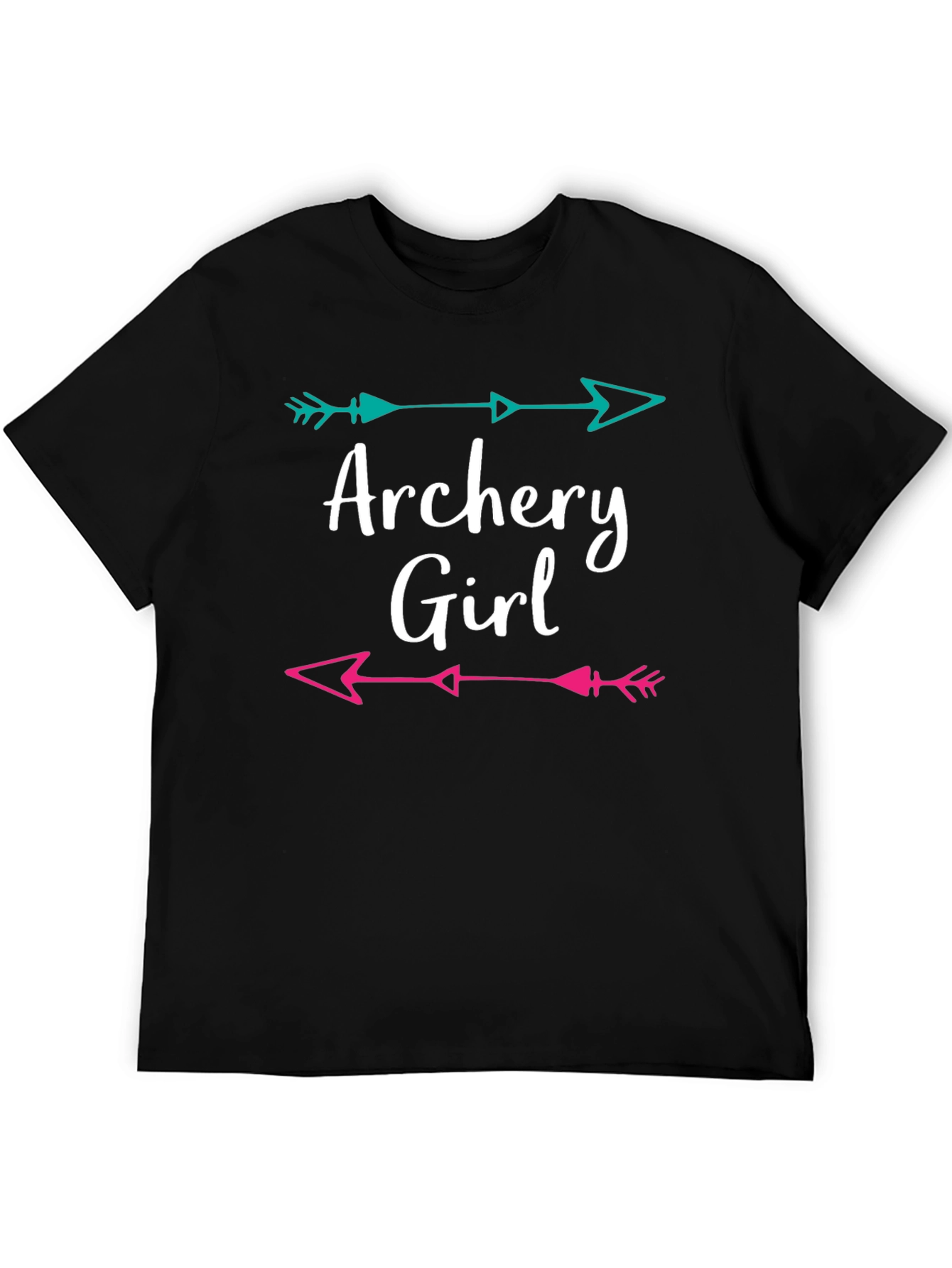 Archery Girl Arrow Graphic T-Shirt