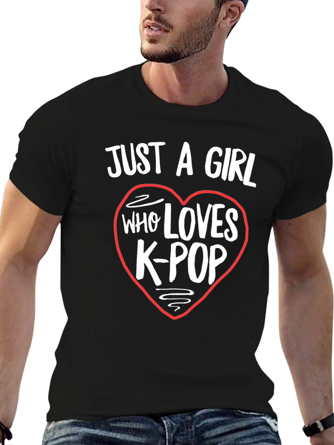 Just a Girl Who Loves K-Pop T-Shirt