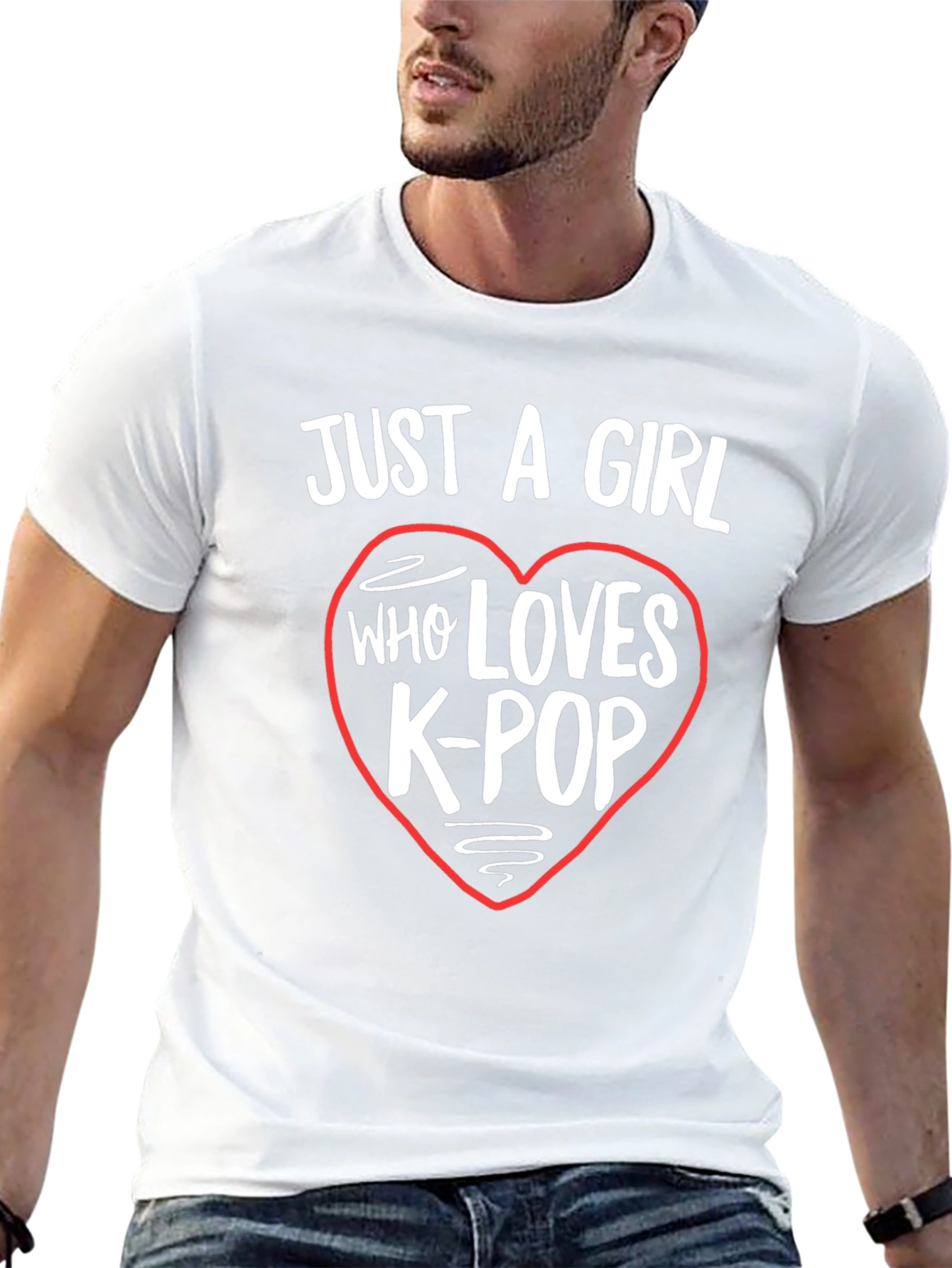 Just a Girl Who Loves K-Pop T-Shirt