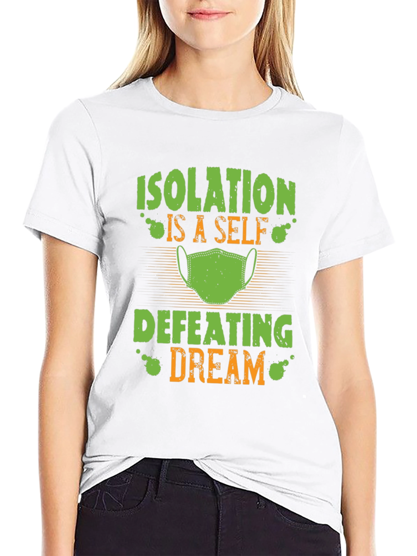 Isolation Defeating Dream Graphic T-Shirt