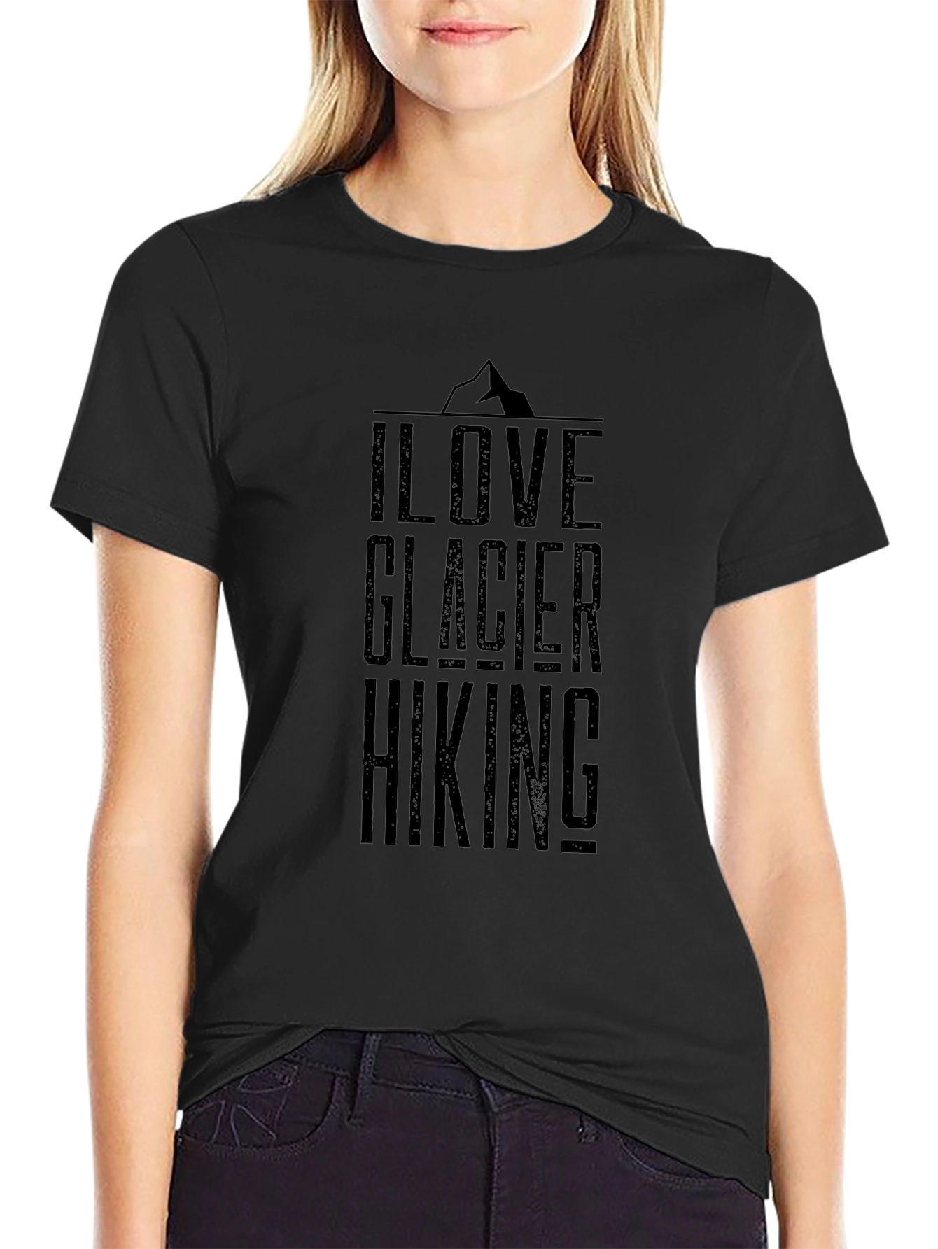 I Love Glacier Hiking T-Shirt