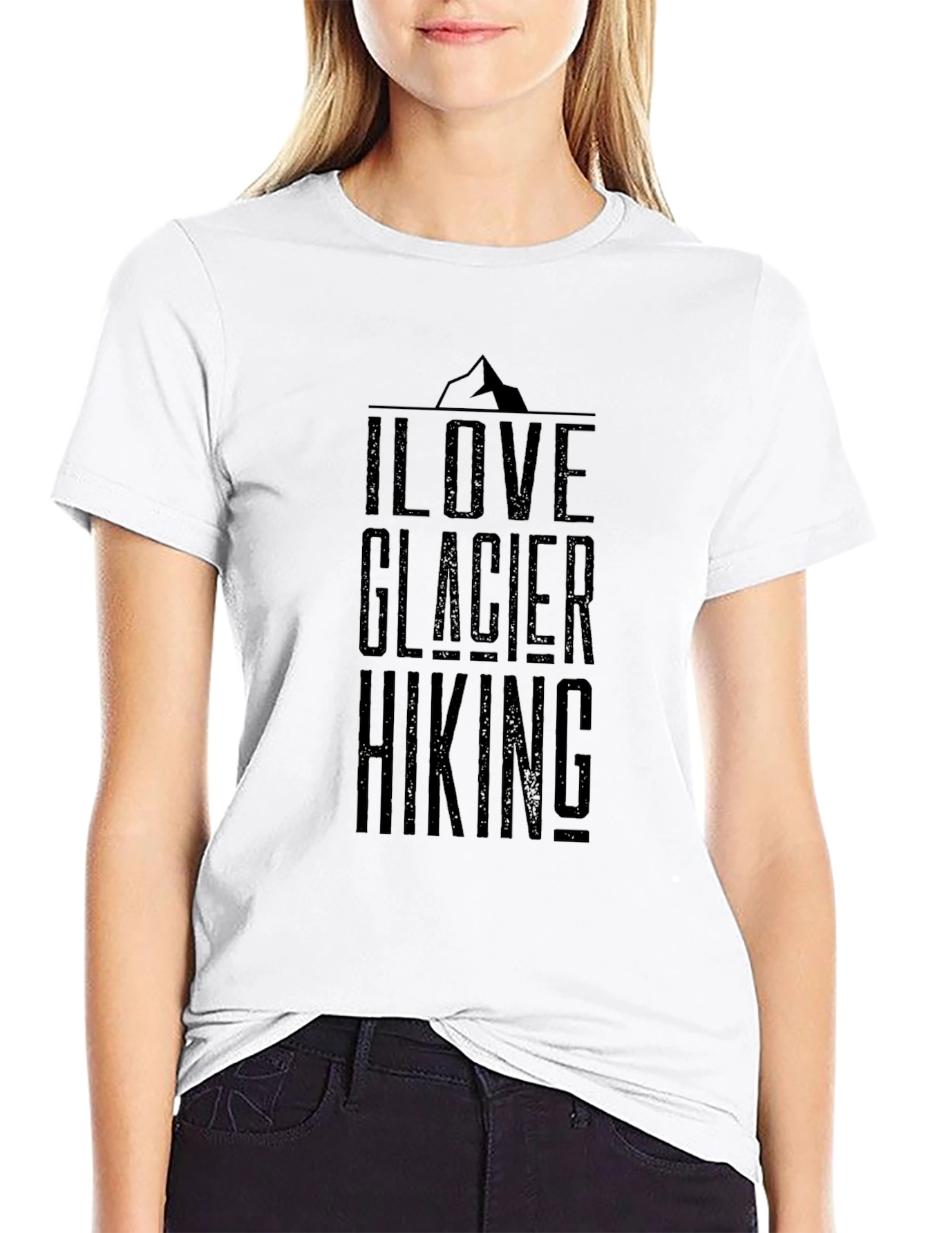 I Love Glacier Hiking T-Shirt