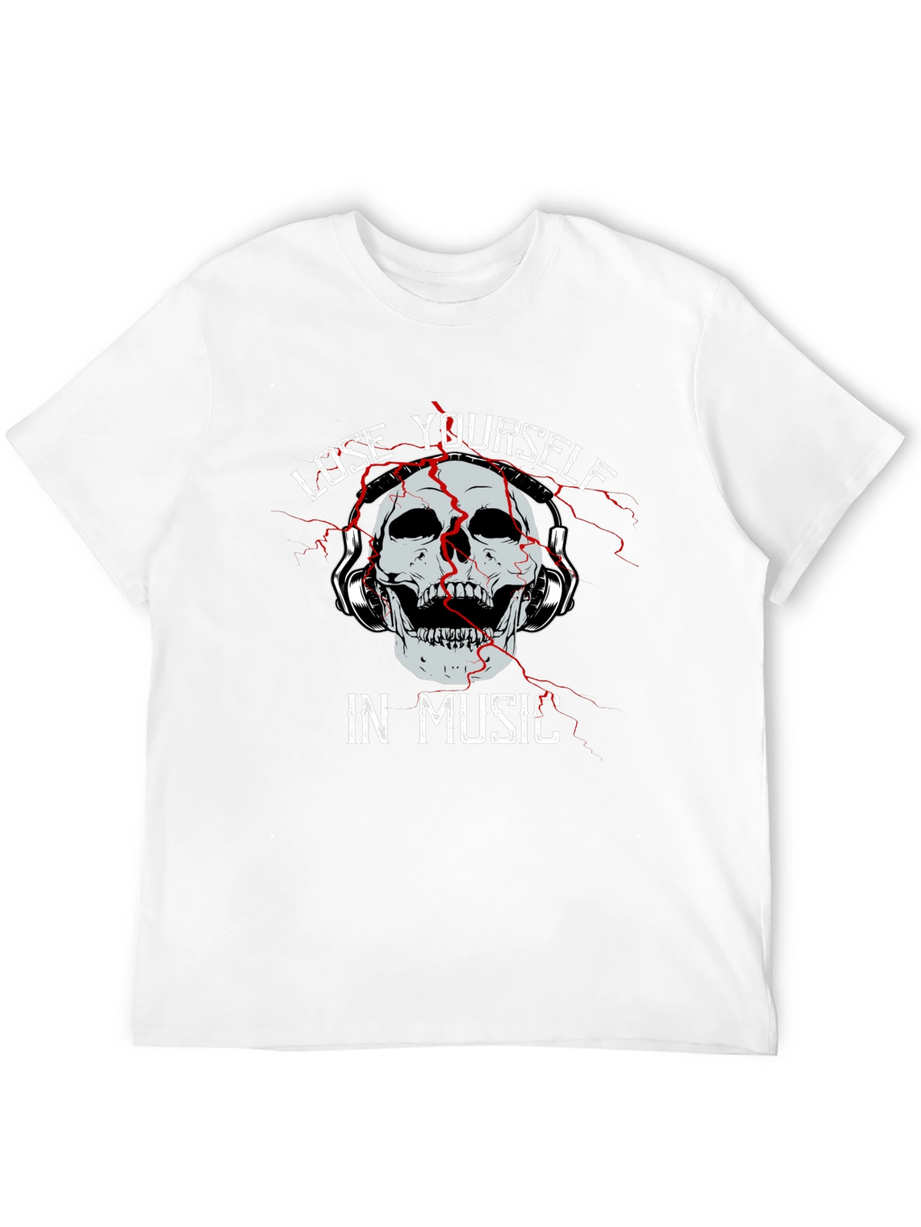 Lose Yourself in Music Graphic T-Shirt
