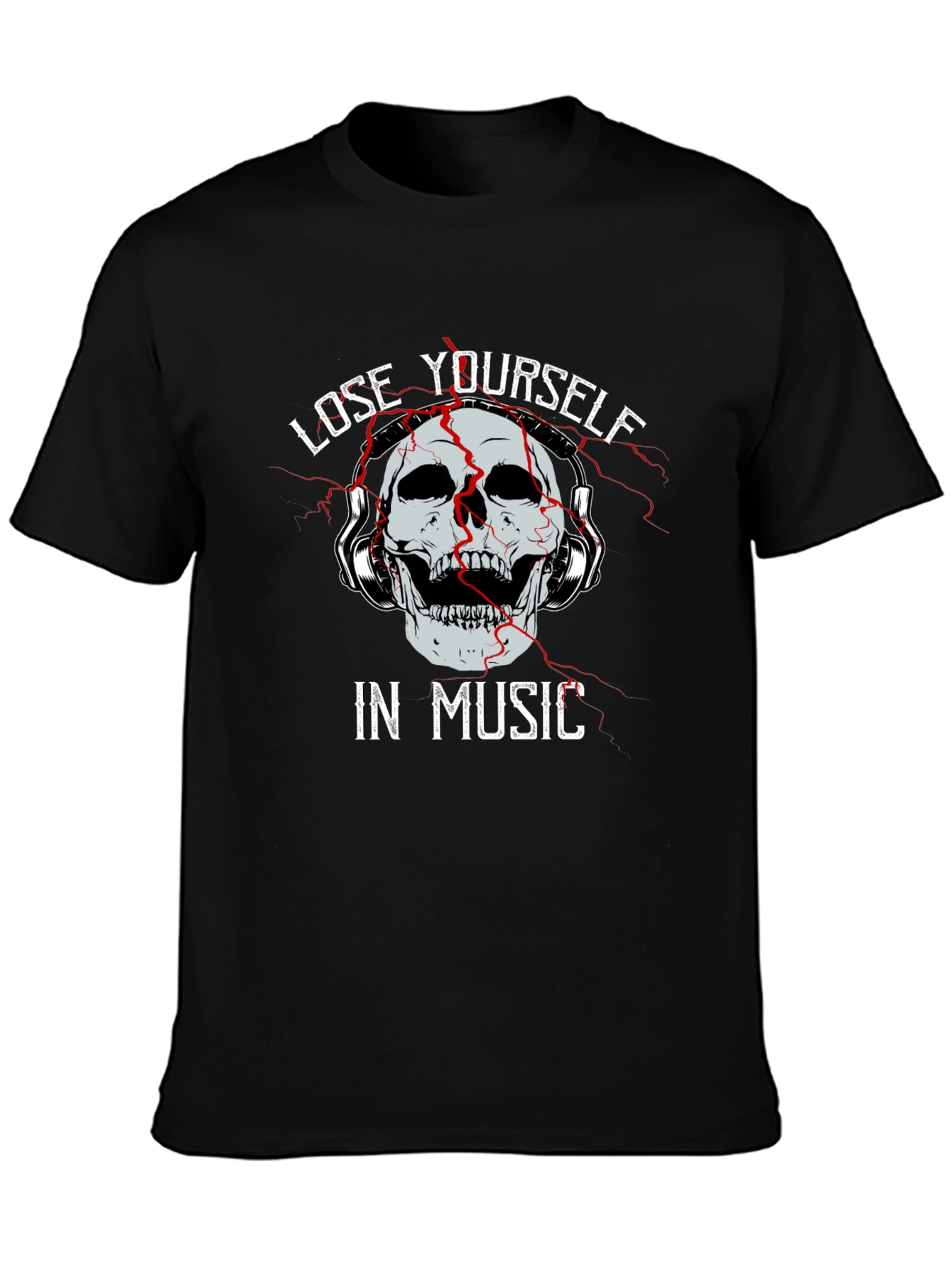 Lose Yourself in Music Graphic T-Shirt